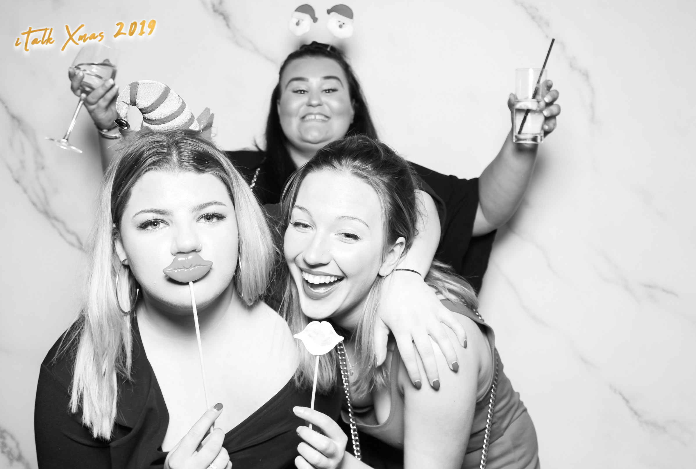 iTalk Christmas Party - Classic open booth (Beauty Booth) | View more photos from the event at gallery.freshbooths.com/u/FreshBooths/iTalk-Christmas-Party-Classic-open-booth-Beauty-Booth