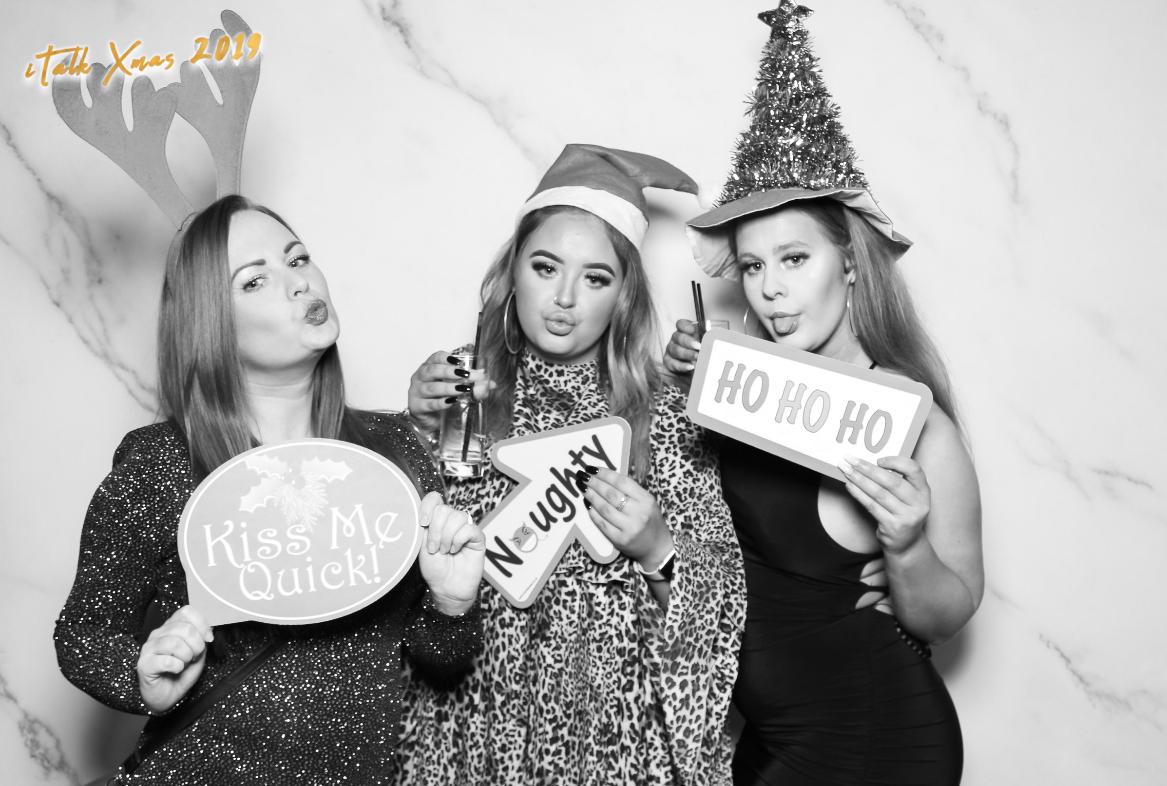 iTalk Christmas Party - Classic open booth (Beauty Booth) | View more photos from the event at gallery.freshbooths.com/u/FreshBooths/iTalk-Christmas-Party-Classic-open-booth-Beauty-Booth