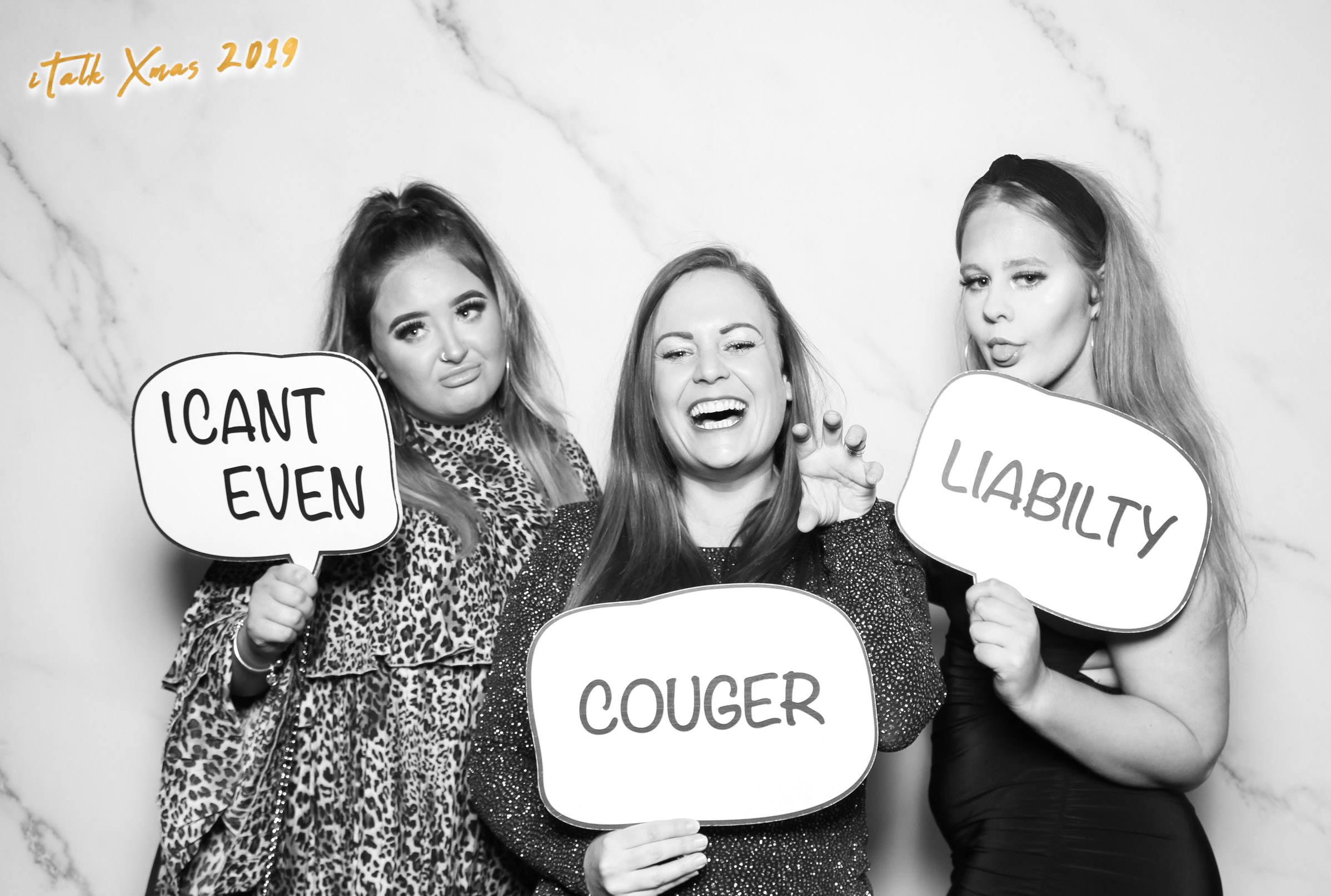 iTalk Christmas Party - Classic open booth (Beauty Booth) | View more photos from the event at gallery.freshbooths.com/u/FreshBooths/iTalk-Christmas-Party-Classic-open-booth-Beauty-Booth
