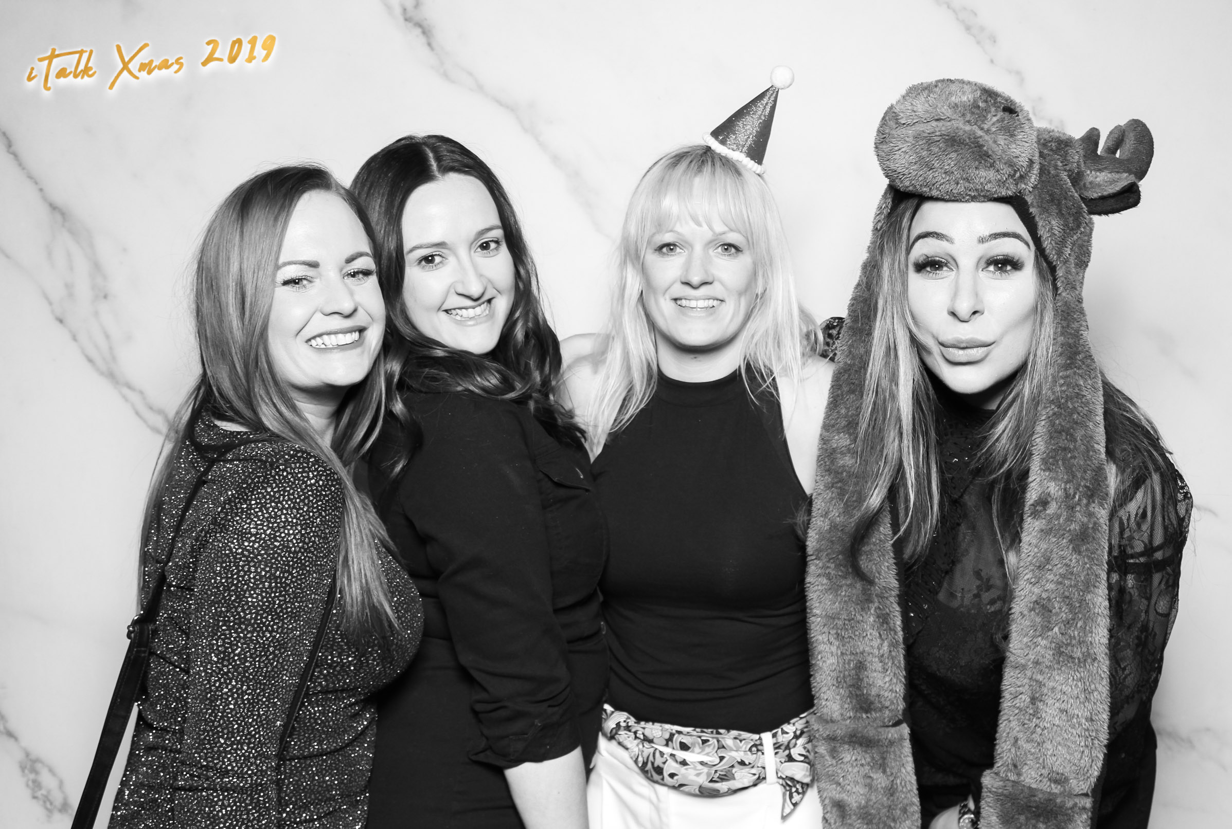iTalk Christmas Party - Classic open booth (Beauty Booth) | View more photos from the event at gallery.freshbooths.com/u/FreshBooths/iTalk-Christmas-Party-Classic-open-booth-Beauty-Booth
