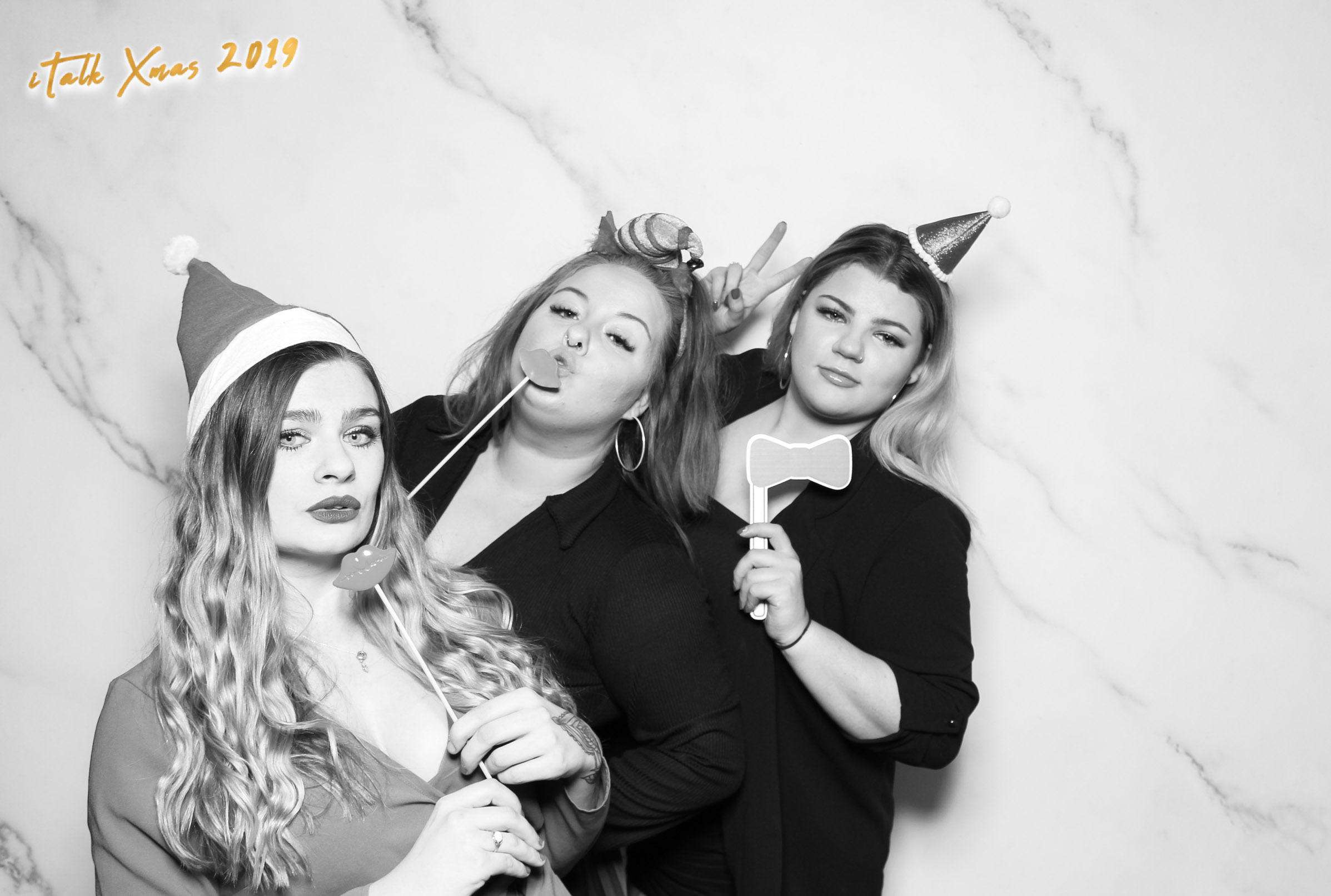 iTalk Christmas Party - Classic open booth (Beauty Booth) | View more photos from the event at gallery.freshbooths.com/u/FreshBooths/iTalk-Christmas-Party-Classic-open-booth-Beauty-Booth