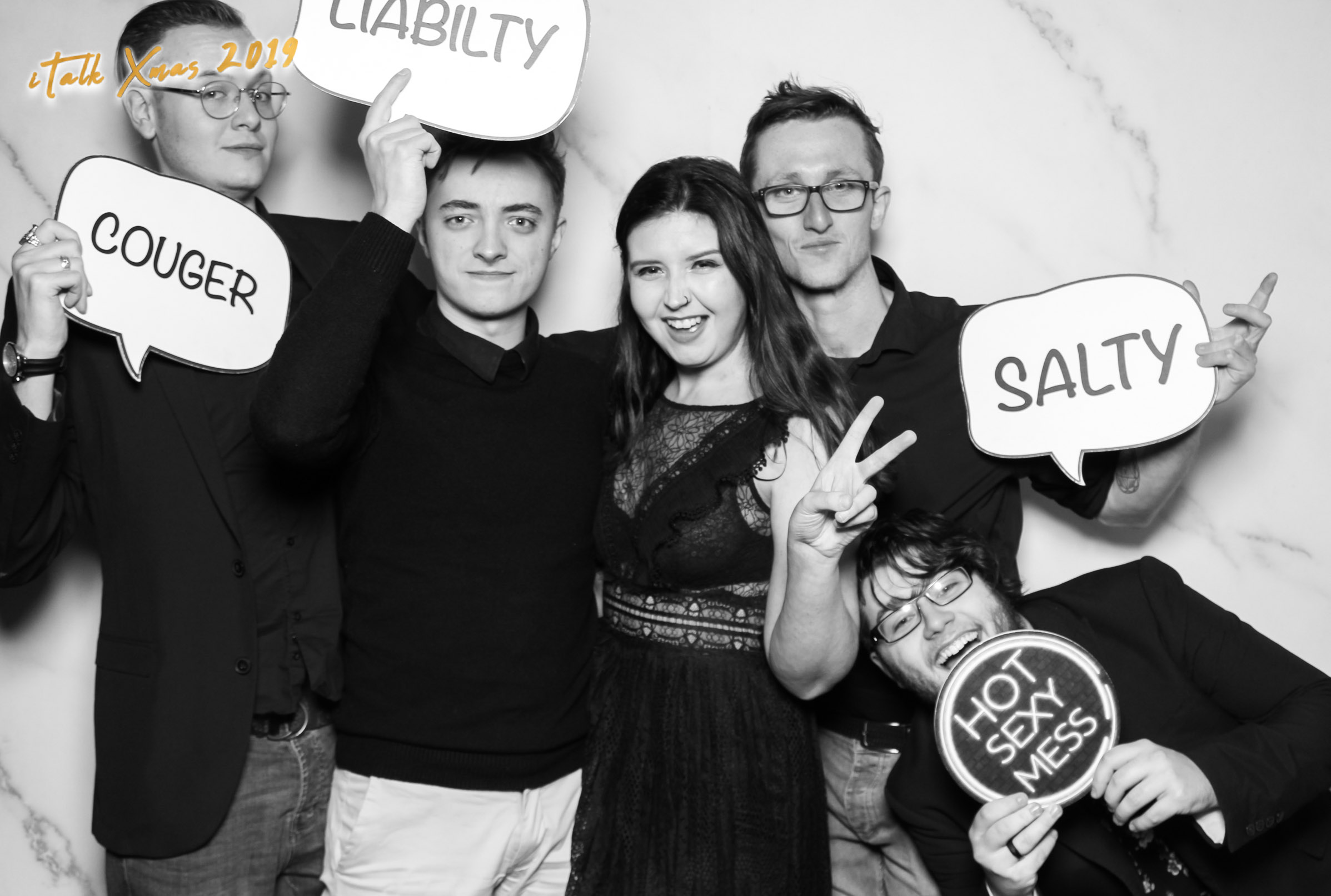 iTalk Christmas Party - Classic open booth (Beauty Booth) | View more photos from the event at gallery.freshbooths.com/u/FreshBooths/iTalk-Christmas-Party-Classic-open-booth-Beauty-Booth
