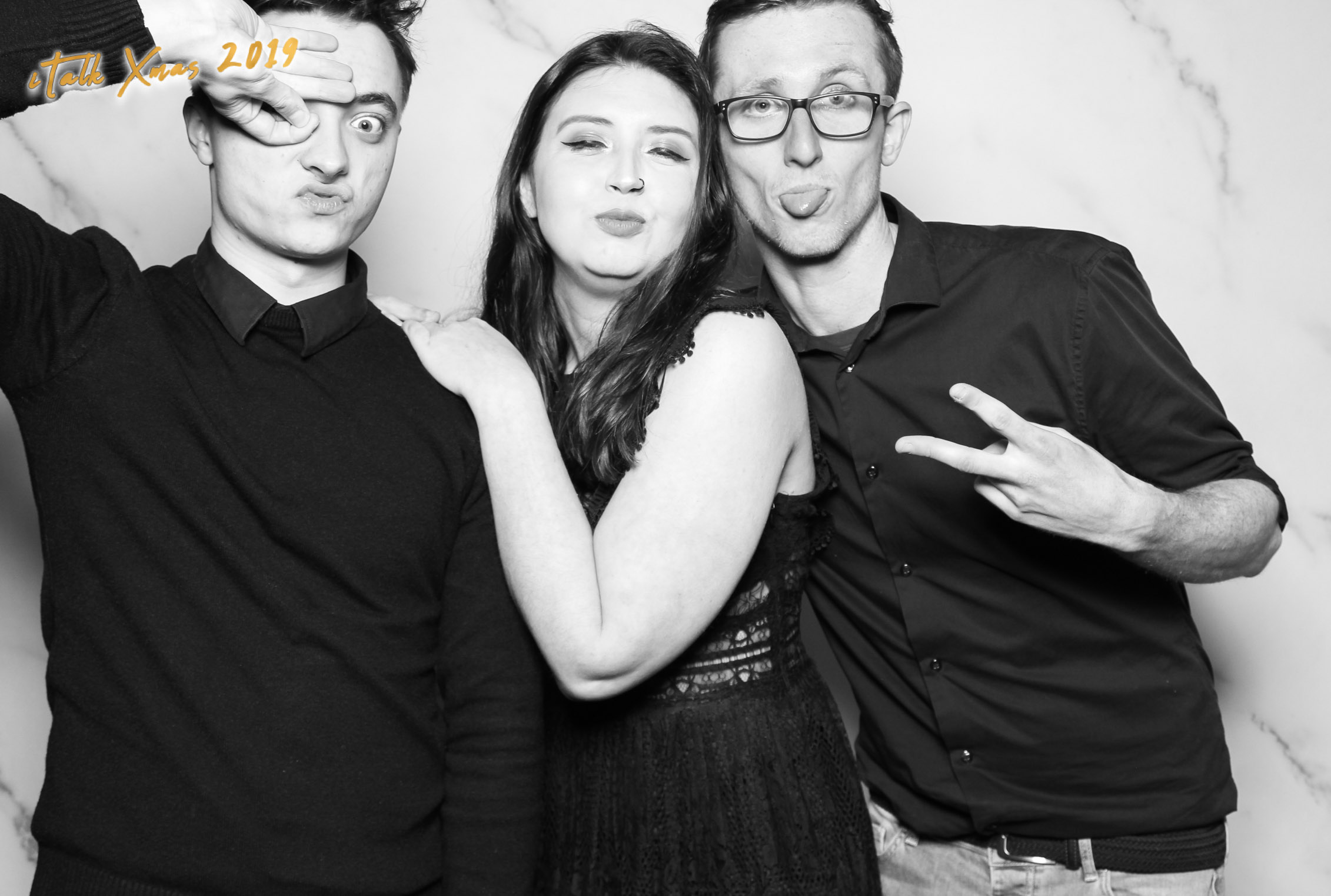 iTalk Christmas Party - Classic open booth (Beauty Booth) | View more photos from the event at gallery.freshbooths.com/u/FreshBooths/iTalk-Christmas-Party-Classic-open-booth-Beauty-Booth
