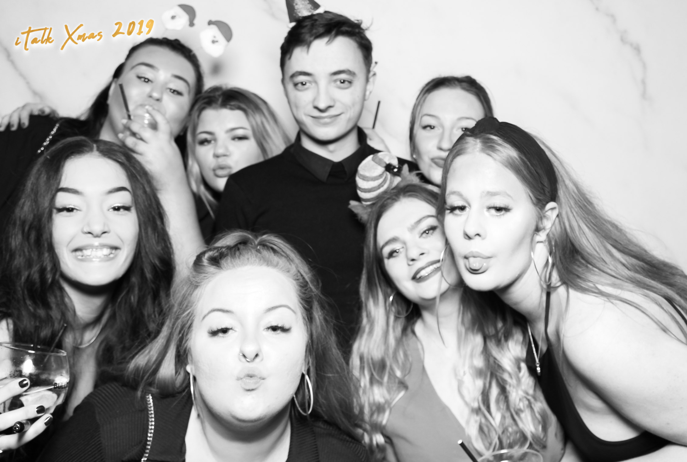 iTalk Christmas Party - Classic open booth (Beauty Booth) | View more photos from the event at gallery.freshbooths.com/u/FreshBooths/iTalk-Christmas-Party-Classic-open-booth-Beauty-Booth