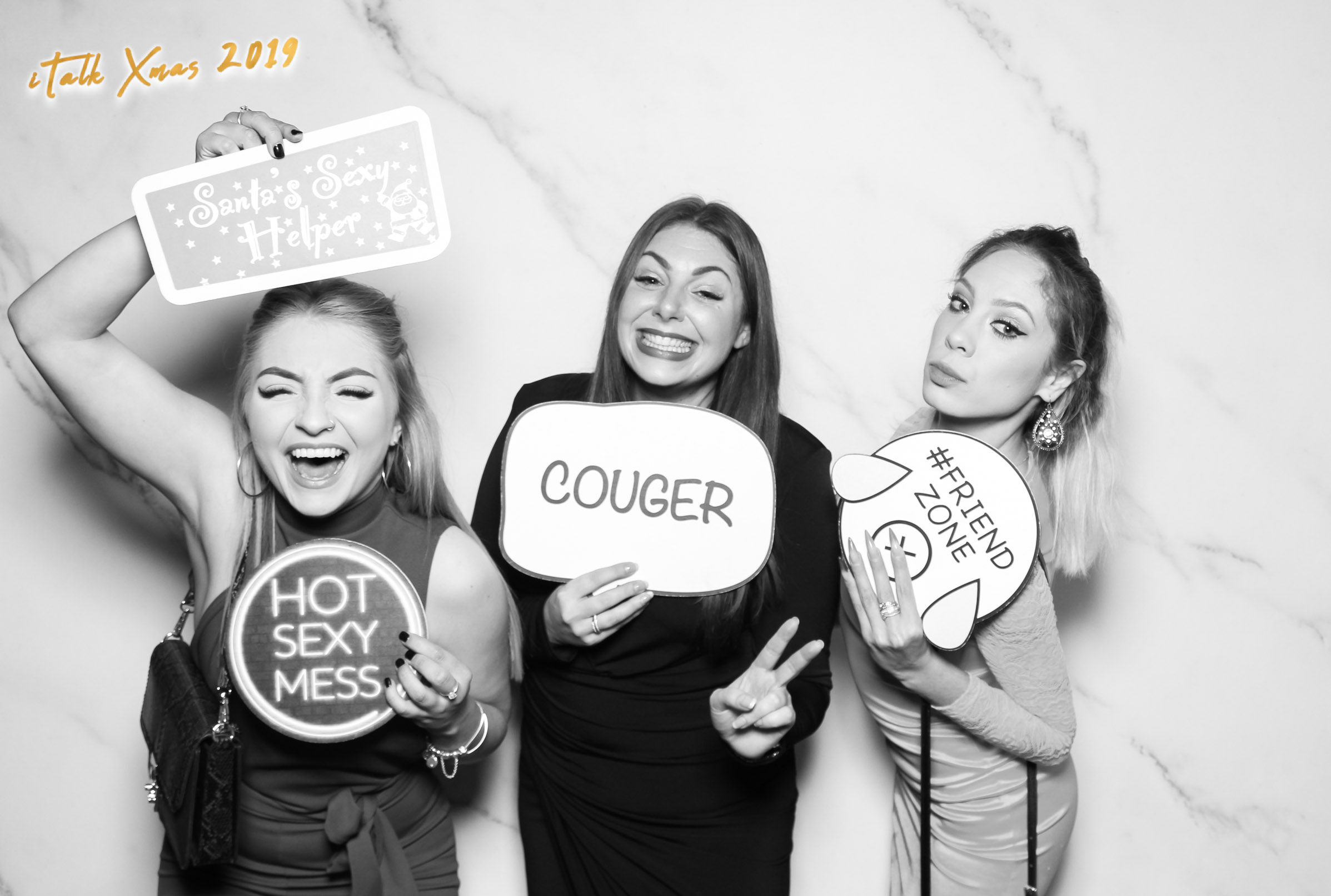 iTalk Christmas Party - Classic open booth (Beauty Booth) | View more photos from the event at gallery.freshbooths.com/u/FreshBooths/iTalk-Christmas-Party-Classic-open-booth-Beauty-Booth