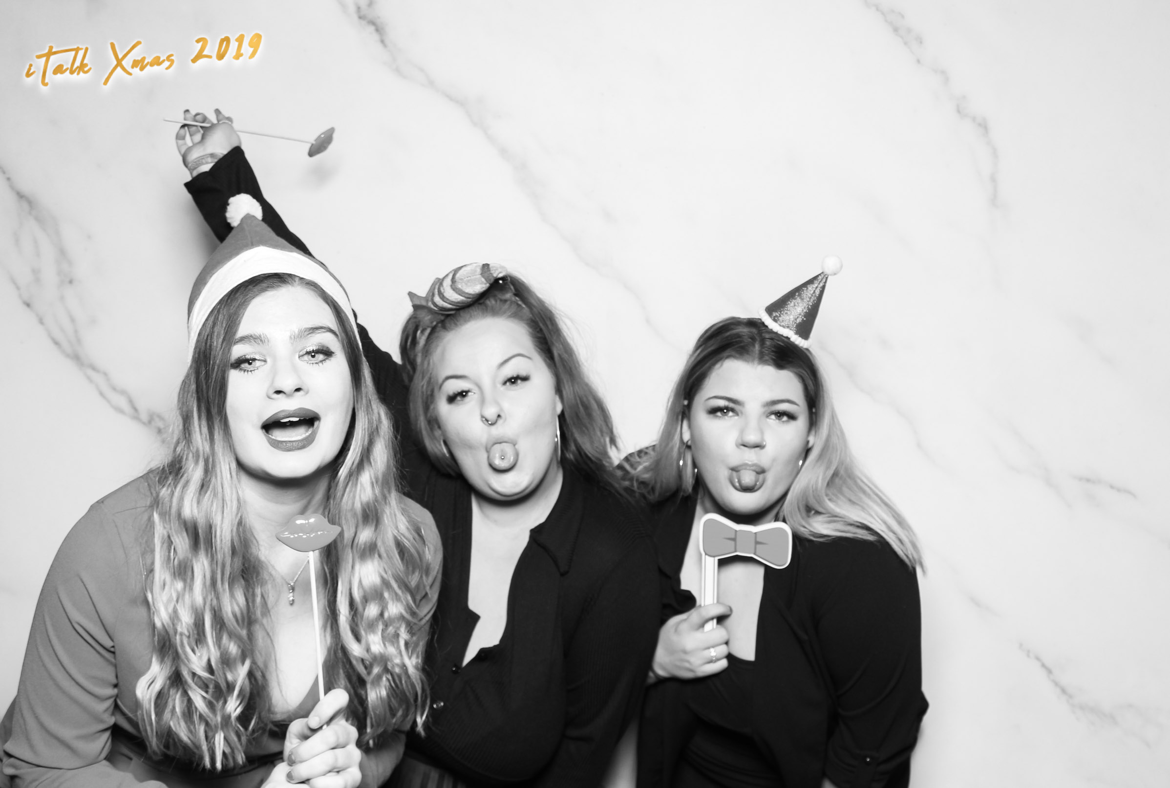 iTalk Christmas Party - Classic open booth (Beauty Booth) | View more photos from the event at gallery.freshbooths.com/u/FreshBooths/iTalk-Christmas-Party-Classic-open-booth-Beauty-Booth
