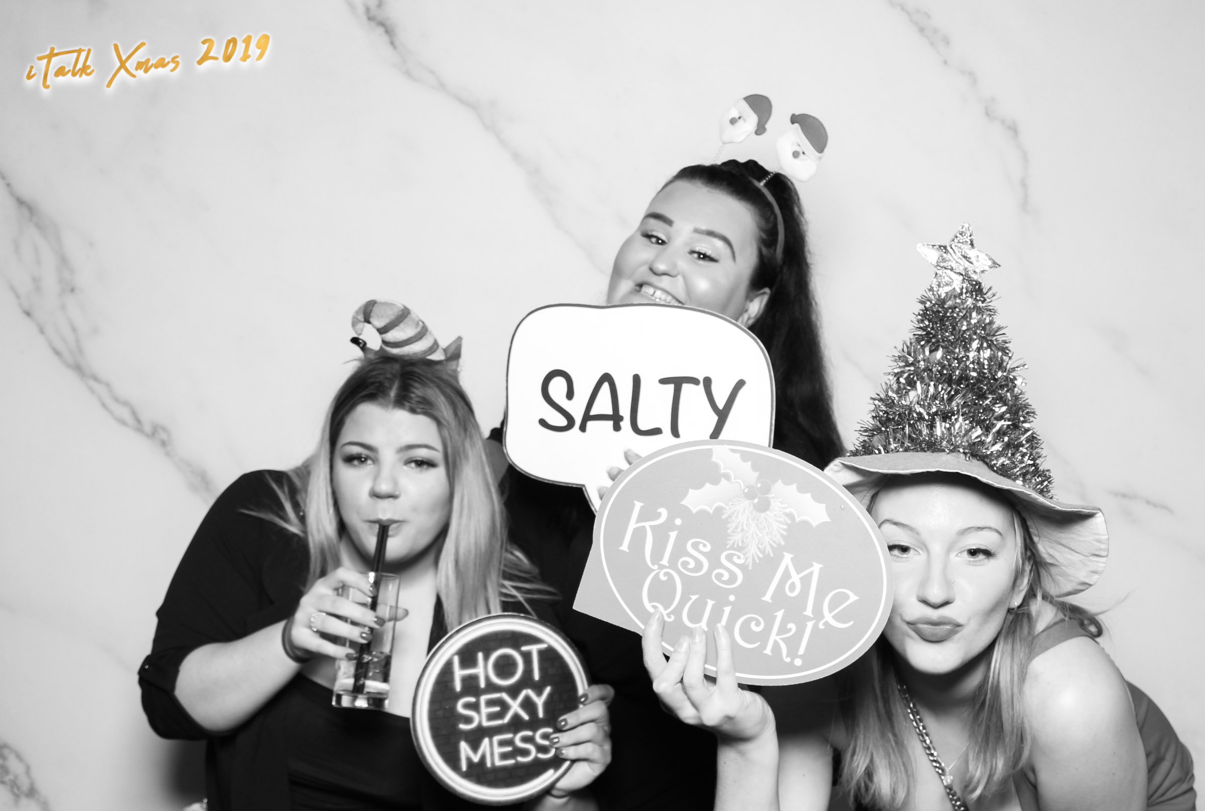 iTalk Christmas Party - Classic open booth (Beauty Booth) | View more photos from the event at gallery.freshbooths.com/u/FreshBooths/iTalk-Christmas-Party-Classic-open-booth-Beauty-Booth