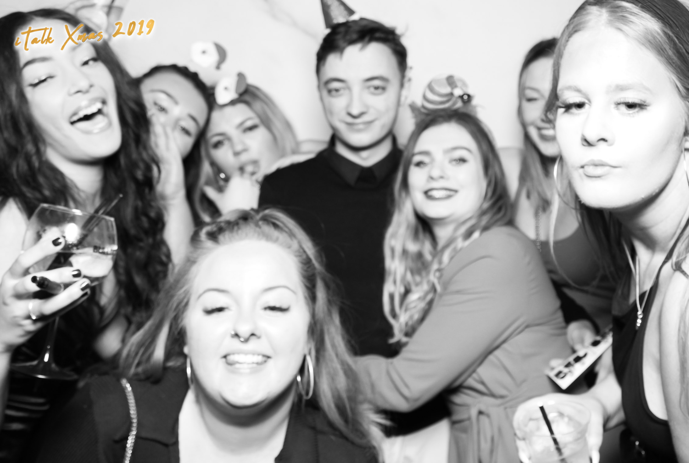 iTalk Christmas Party - Classic open booth (Beauty Booth) | View more photos from the event at gallery.freshbooths.com/u/FreshBooths/iTalk-Christmas-Party-Classic-open-booth-Beauty-Booth