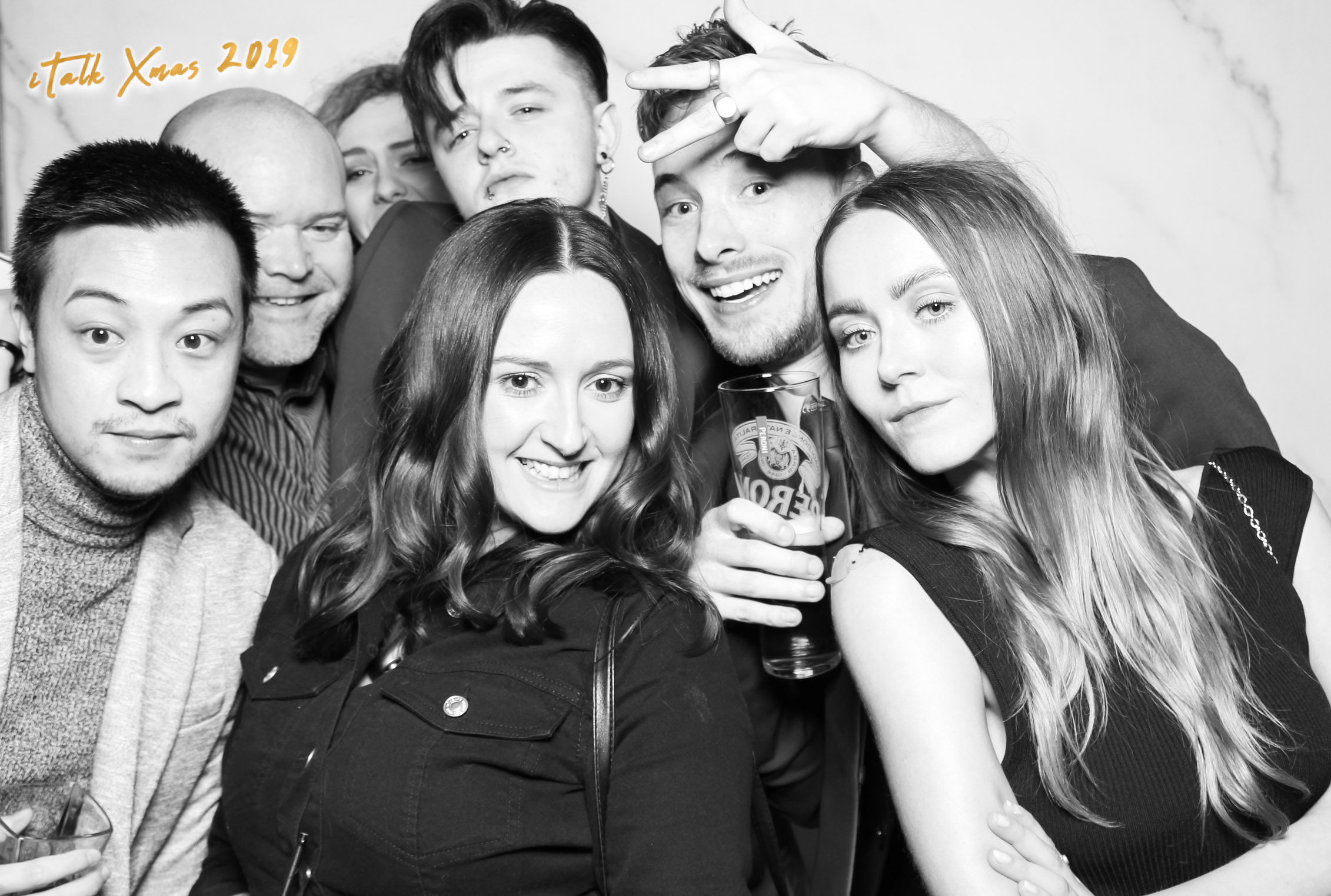 iTalk Christmas Party - Classic open booth (Beauty Booth) | View more photos from the event at gallery.freshbooths.com/u/FreshBooths/iTalk-Christmas-Party-Classic-open-booth-Beauty-Booth
