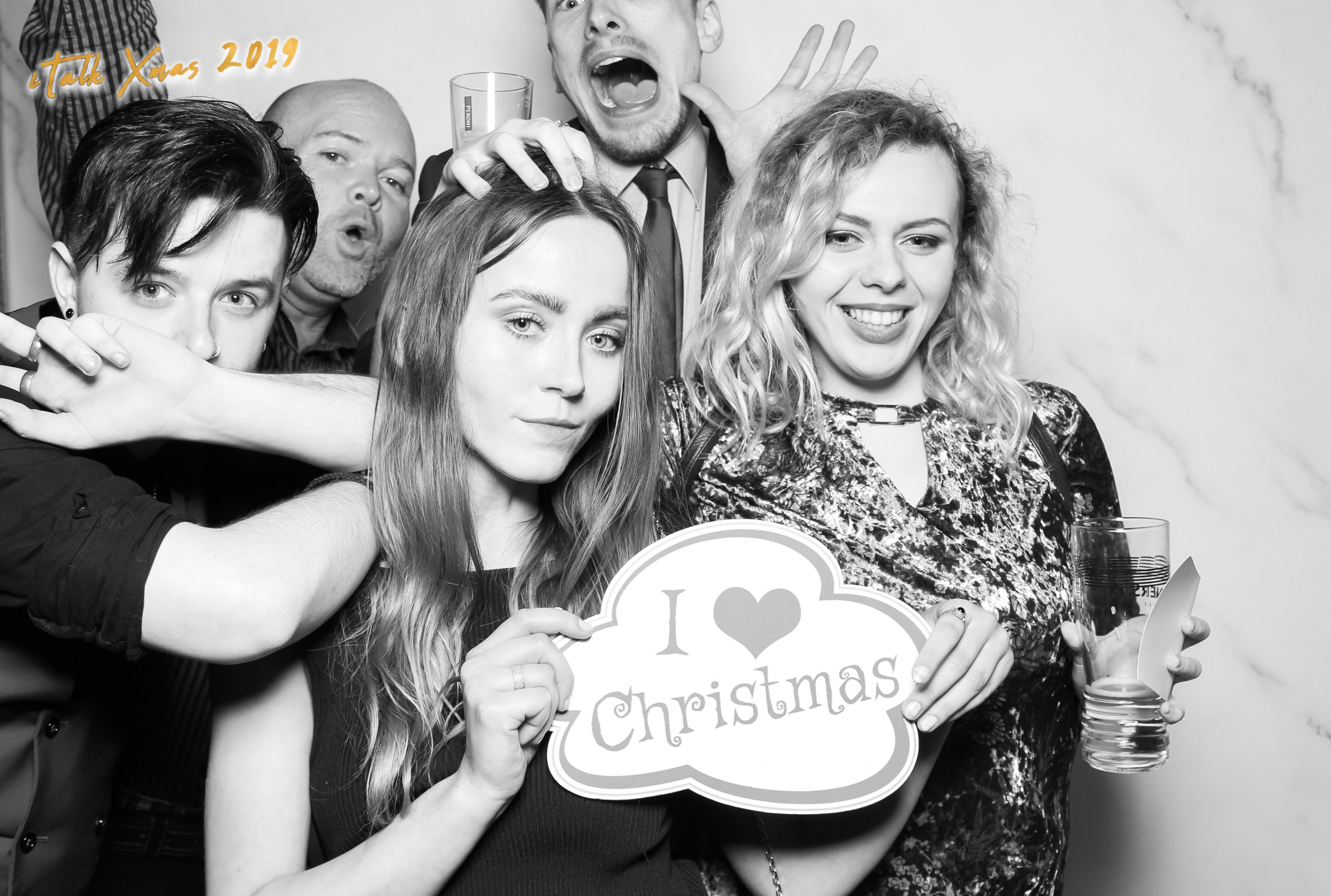 iTalk Christmas Party - Classic open booth (Beauty Booth) | View more photos from the event at gallery.freshbooths.com/u/FreshBooths/iTalk-Christmas-Party-Classic-open-booth-Beauty-Booth