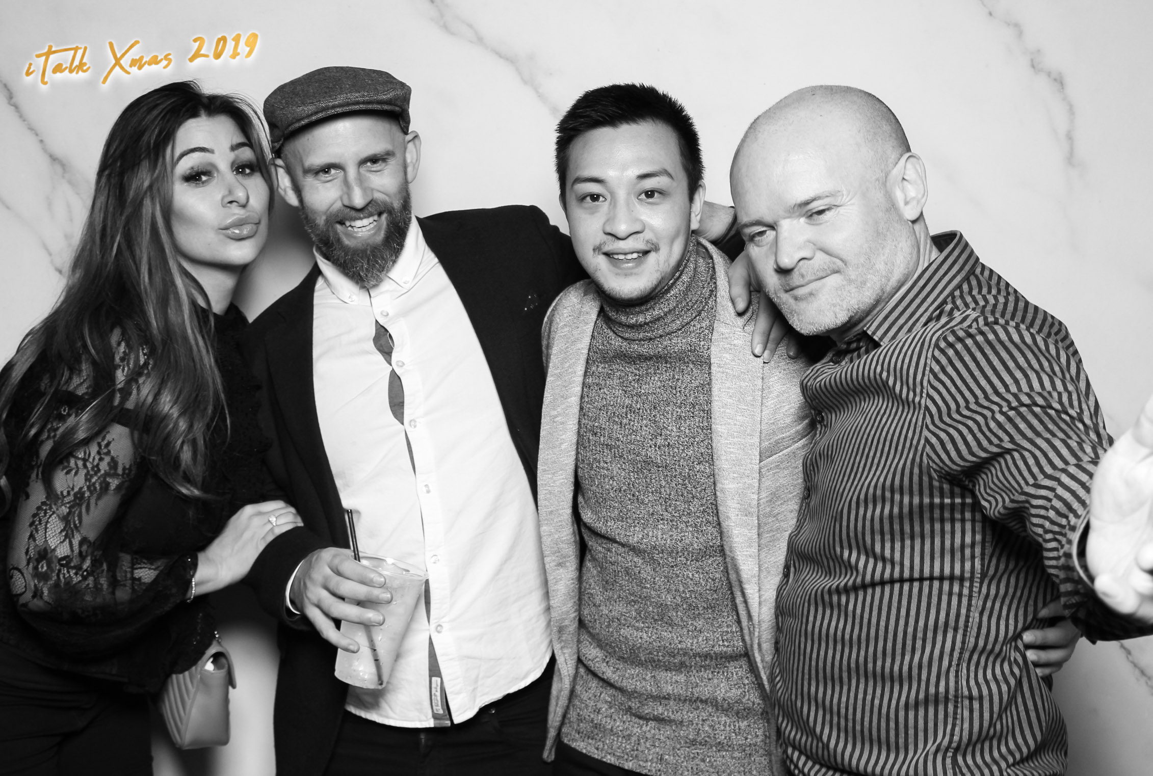 iTalk Christmas Party - Classic open booth (Beauty Booth) | View more photos from the event at gallery.freshbooths.com/u/FreshBooths/iTalk-Christmas-Party-Classic-open-booth-Beauty-Booth