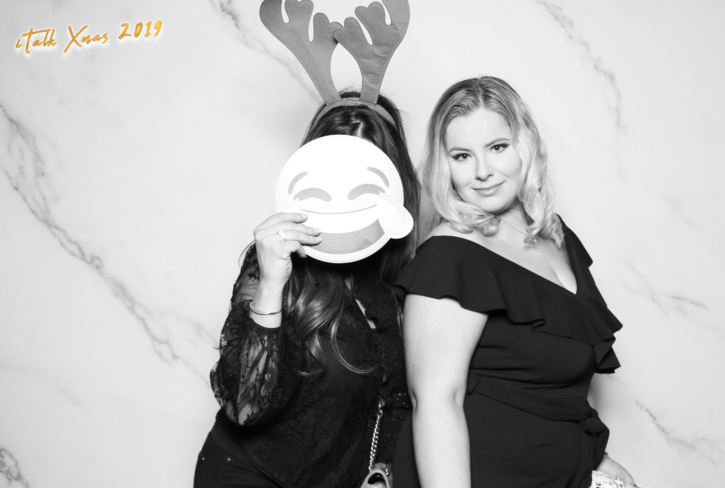iTalk Christmas Party - Classic open booth (Beauty Booth) | View more photos from the event at gallery.freshbooths.com/u/FreshBooths/iTalk-Christmas-Party-Classic-open-booth-Beauty-Booth