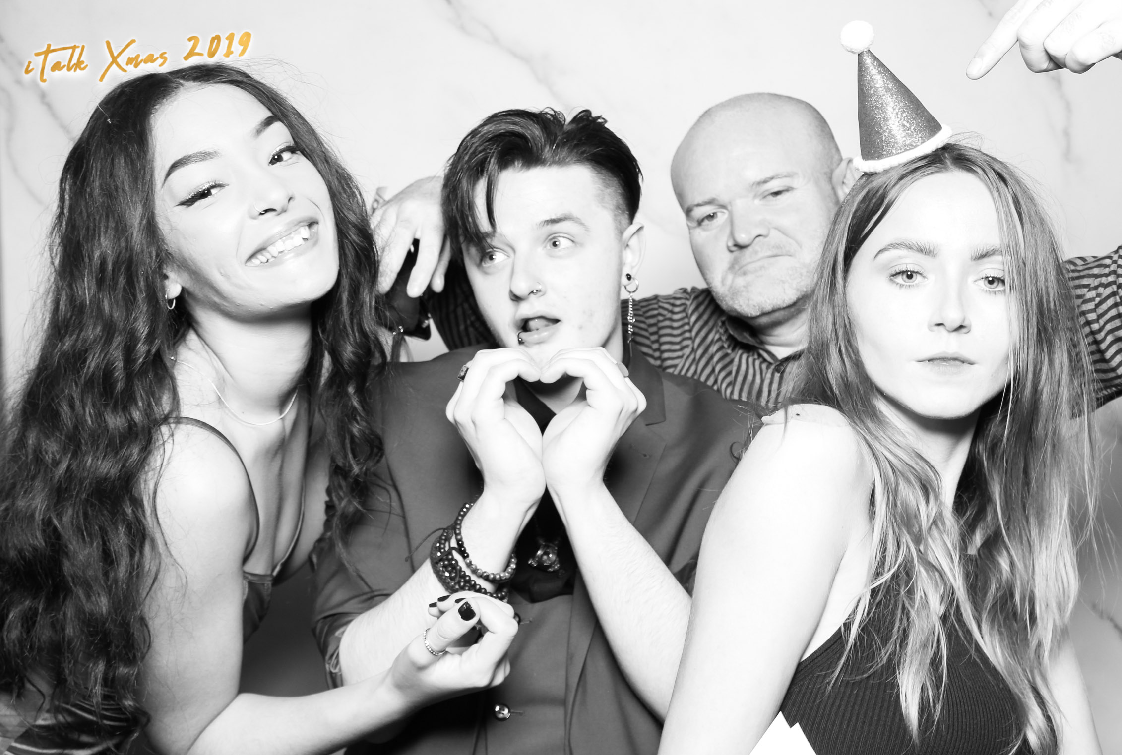 iTalk Christmas Party - Classic open booth (Beauty Booth) | View more photos from the event at gallery.freshbooths.com/u/FreshBooths/iTalk-Christmas-Party-Classic-open-booth-Beauty-Booth