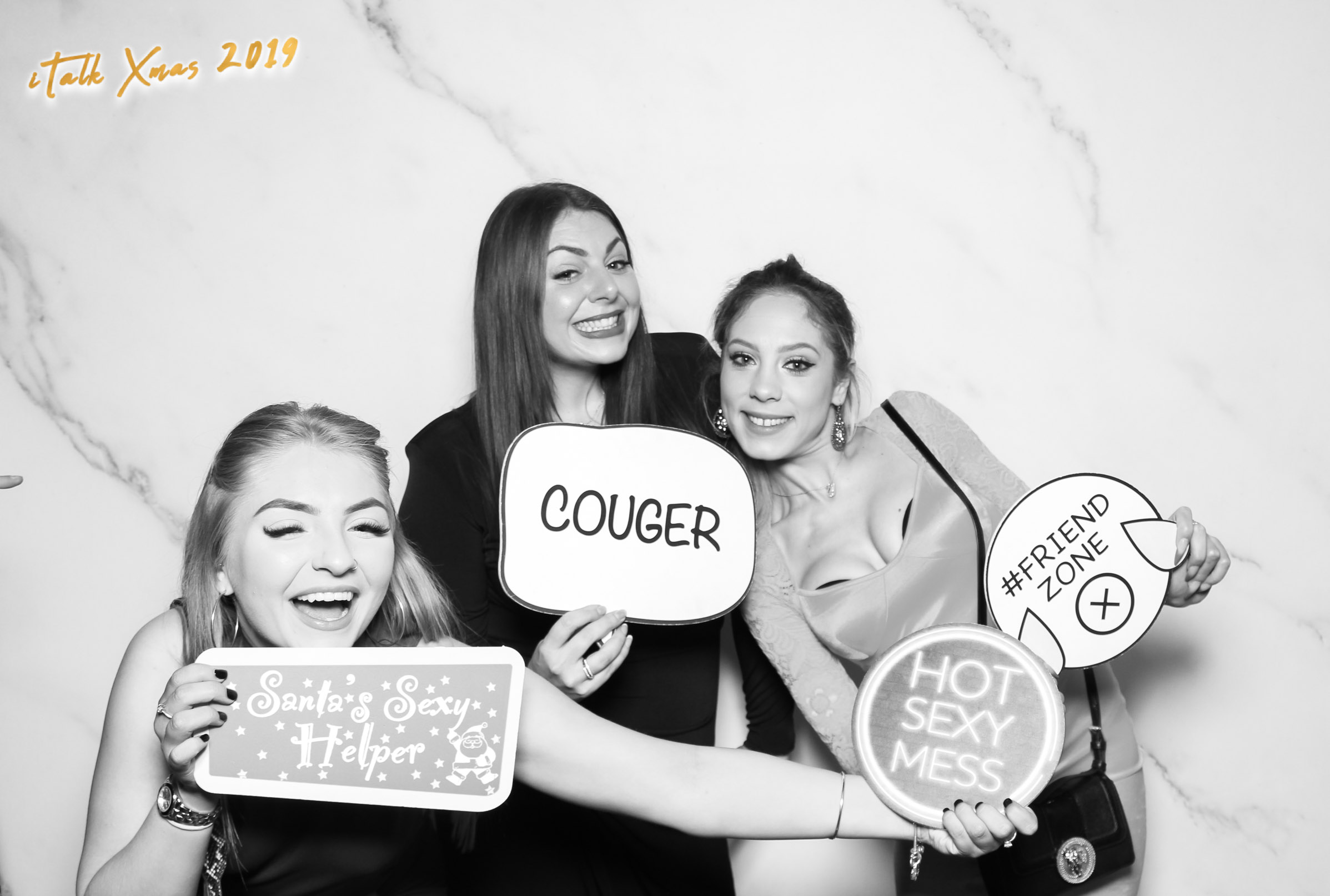 iTalk Christmas Party - Classic open booth (Beauty Booth) | View more photos from the event at gallery.freshbooths.com/u/FreshBooths/iTalk-Christmas-Party-Classic-open-booth-Beauty-Booth