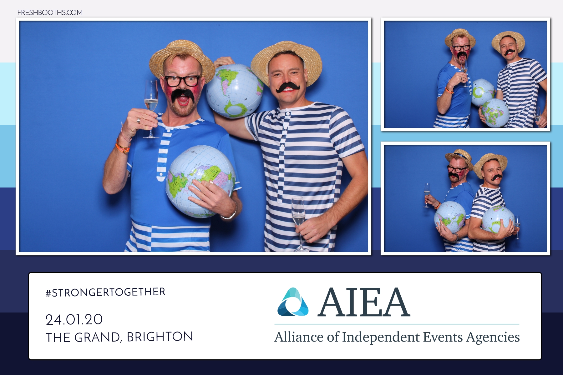 AIEA Annual Awards 2020 - Classic Open Booth | View more photos from the event at gallery.freshbooths.com/u/FreshBooths/AIEA-Annual-Awards-2020-Classic-Open-Booth
