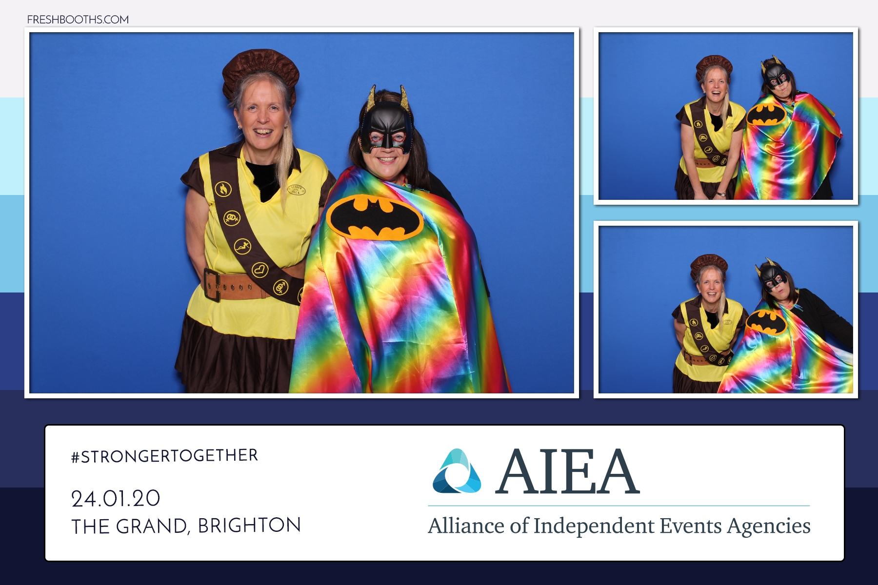 AIEA Annual Awards 2020 - Classic Open Booth | View more photos from the event at gallery.freshbooths.com/u/FreshBooths/AIEA-Annual-Awards-2020-Classic-Open-Booth
