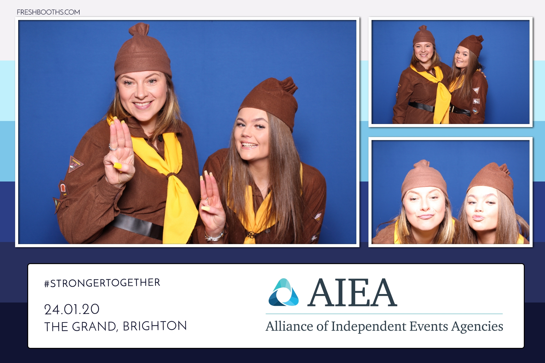 AIEA Annual Awards 2020 - Classic Open Booth | View more photos from the event at gallery.freshbooths.com/u/FreshBooths/AIEA-Annual-Awards-2020-Classic-Open-Booth