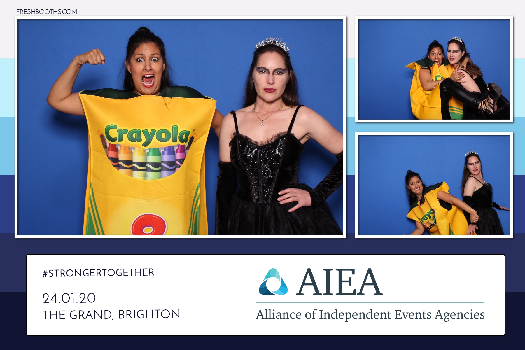 AIEA Annual Awards 2020 - Classic Open Booth | View more photos from the event at gallery.freshbooths.com/u/FreshBooths/AIEA-Annual-Awards-2020-Classic-Open-Booth