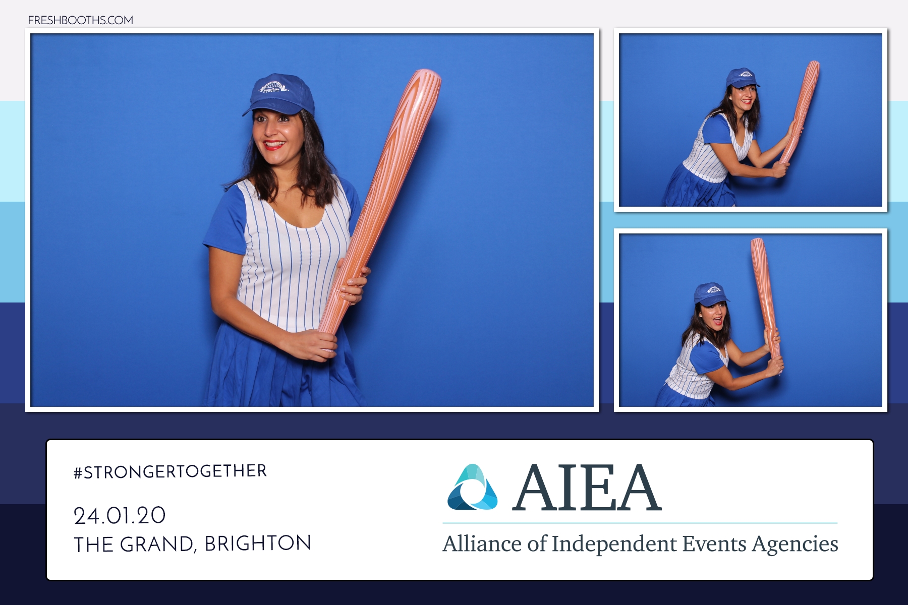 AIEA Annual Awards 2020 - Classic Open Booth | View more photos from the event at gallery.freshbooths.com/u/FreshBooths/AIEA-Annual-Awards-2020-Classic-Open-Booth