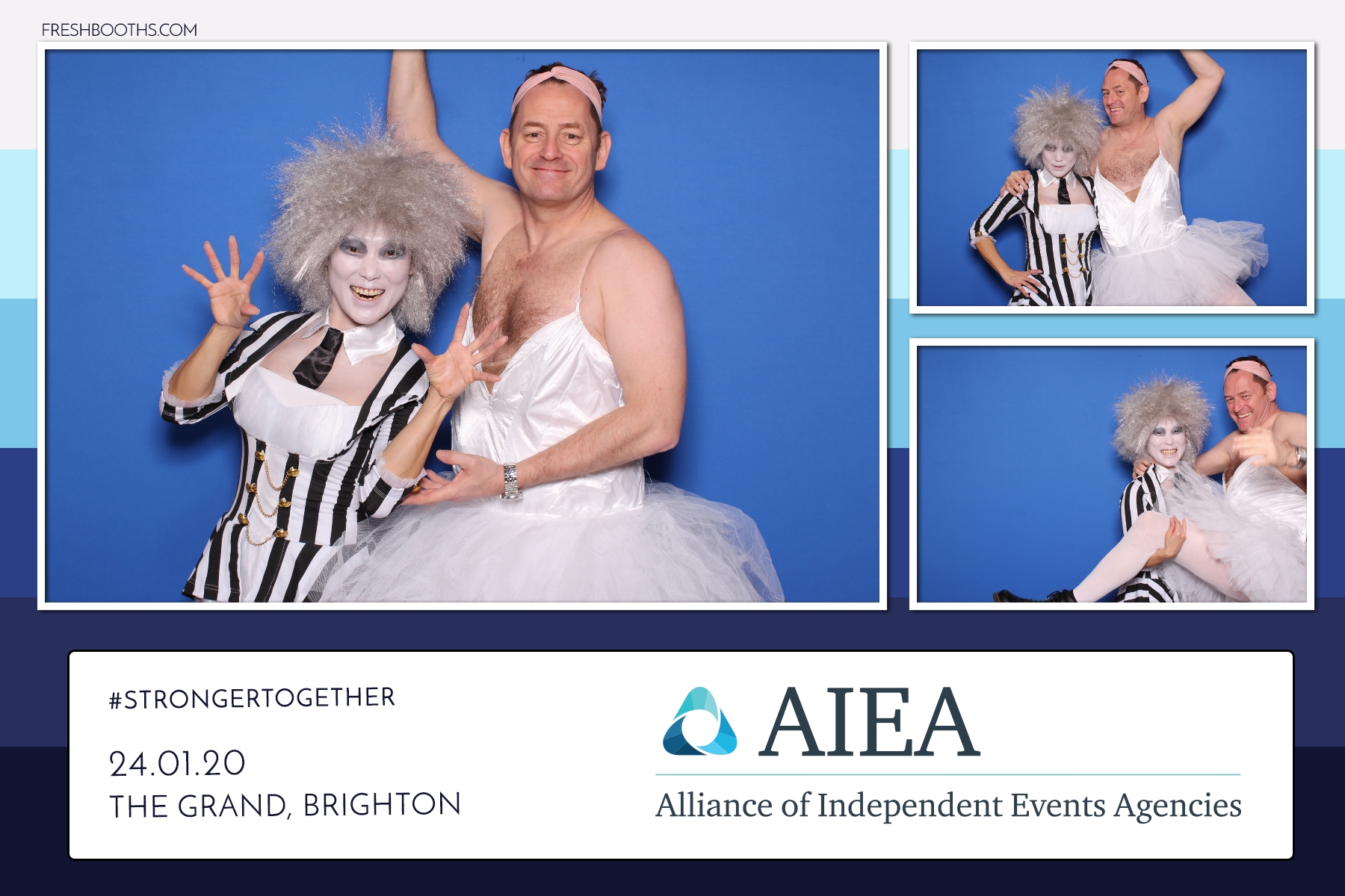 AIEA Annual Awards 2020 - Classic Open Booth | View more photos from the event at gallery.freshbooths.com/u/FreshBooths/AIEA-Annual-Awards-2020-Classic-Open-Booth