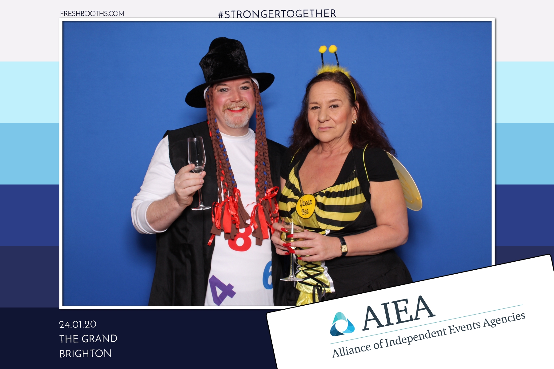 AIEA Annual Awards 2020 - Classic Open Booth | View more photos from the event at gallery.freshbooths.com/u/FreshBooths/AIEA-Annual-Awards-2020-Classic-Open-Booth
