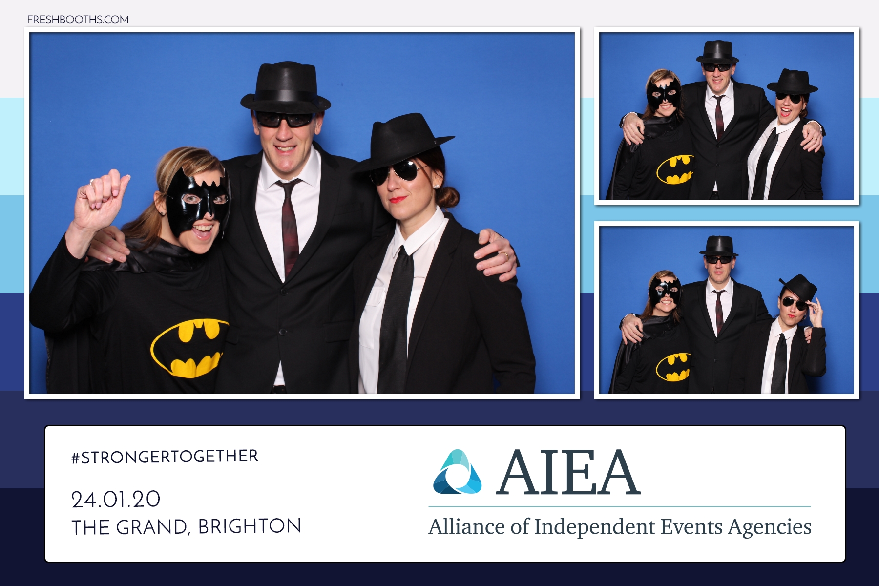 AIEA Annual Awards 2020 - Classic Open Booth | View more photos from the event at gallery.freshbooths.com/u/FreshBooths/AIEA-Annual-Awards-2020-Classic-Open-Booth