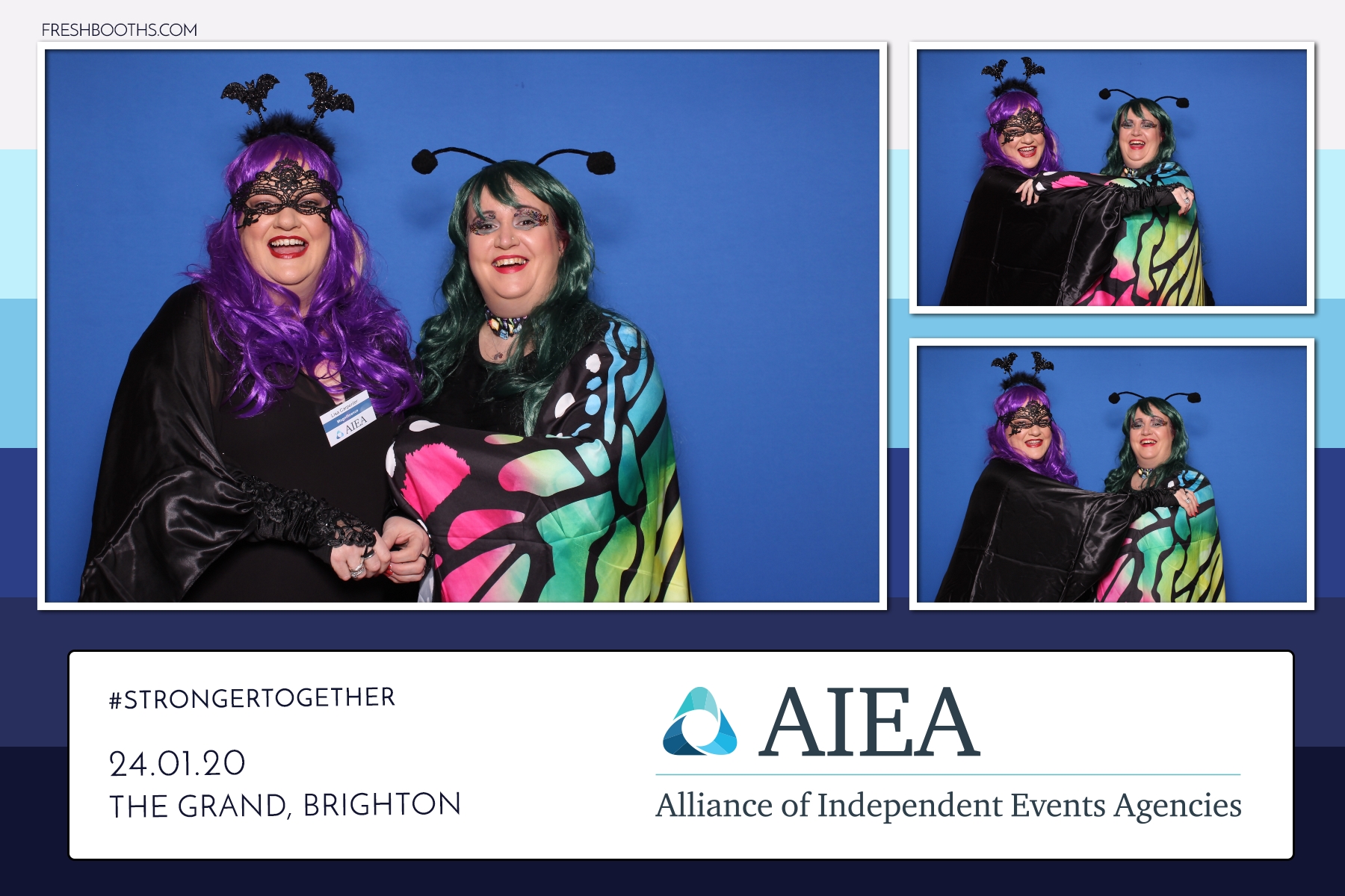 AIEA Annual Awards 2020 - Classic Open Booth | View more photos from the event at gallery.freshbooths.com/u/FreshBooths/AIEA-Annual-Awards-2020-Classic-Open-Booth