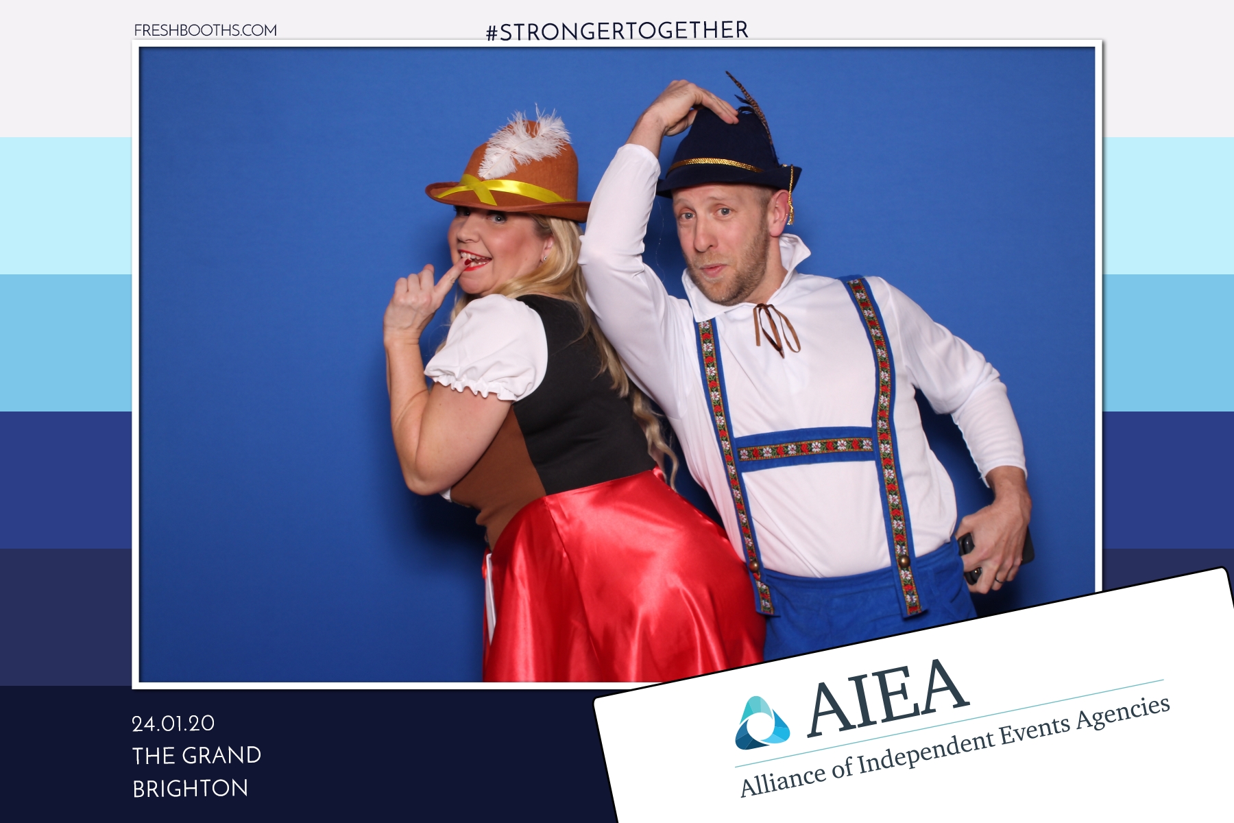 AIEA Annual Awards 2020 - Classic Open Booth | View more photos from the event at gallery.freshbooths.com/u/FreshBooths/AIEA-Annual-Awards-2020-Classic-Open-Booth