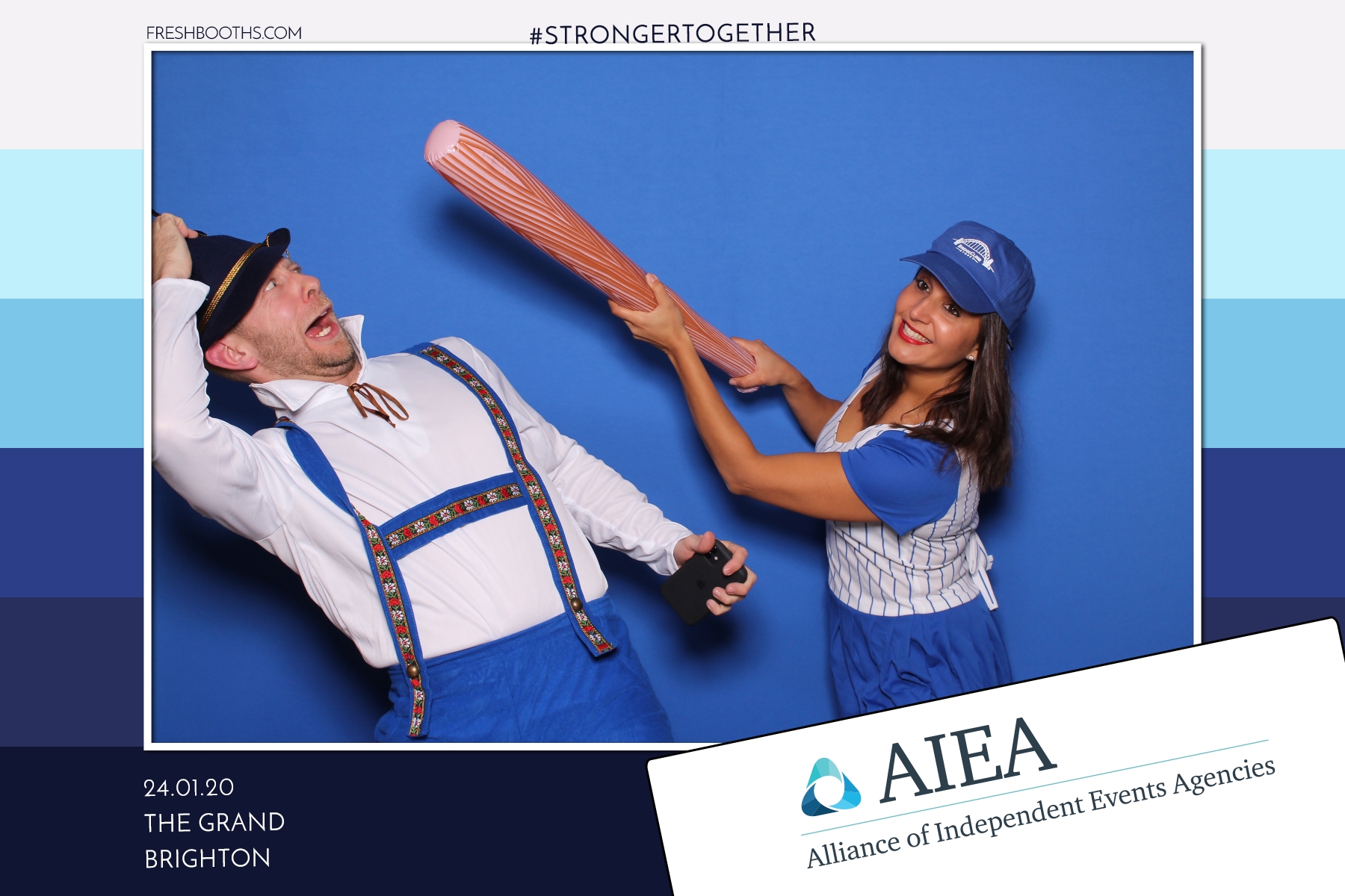 AIEA Annual Awards 2020 - Classic Open Booth | View more photos from the event at gallery.freshbooths.com/u/FreshBooths/AIEA-Annual-Awards-2020-Classic-Open-Booth