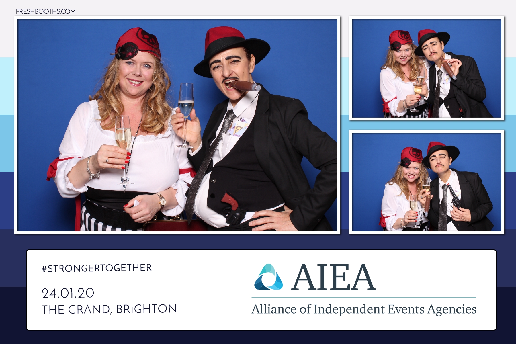 AIEA Annual Awards 2020 - Classic Open Booth | View more photos from the event at gallery.freshbooths.com/u/FreshBooths/AIEA-Annual-Awards-2020-Classic-Open-Booth