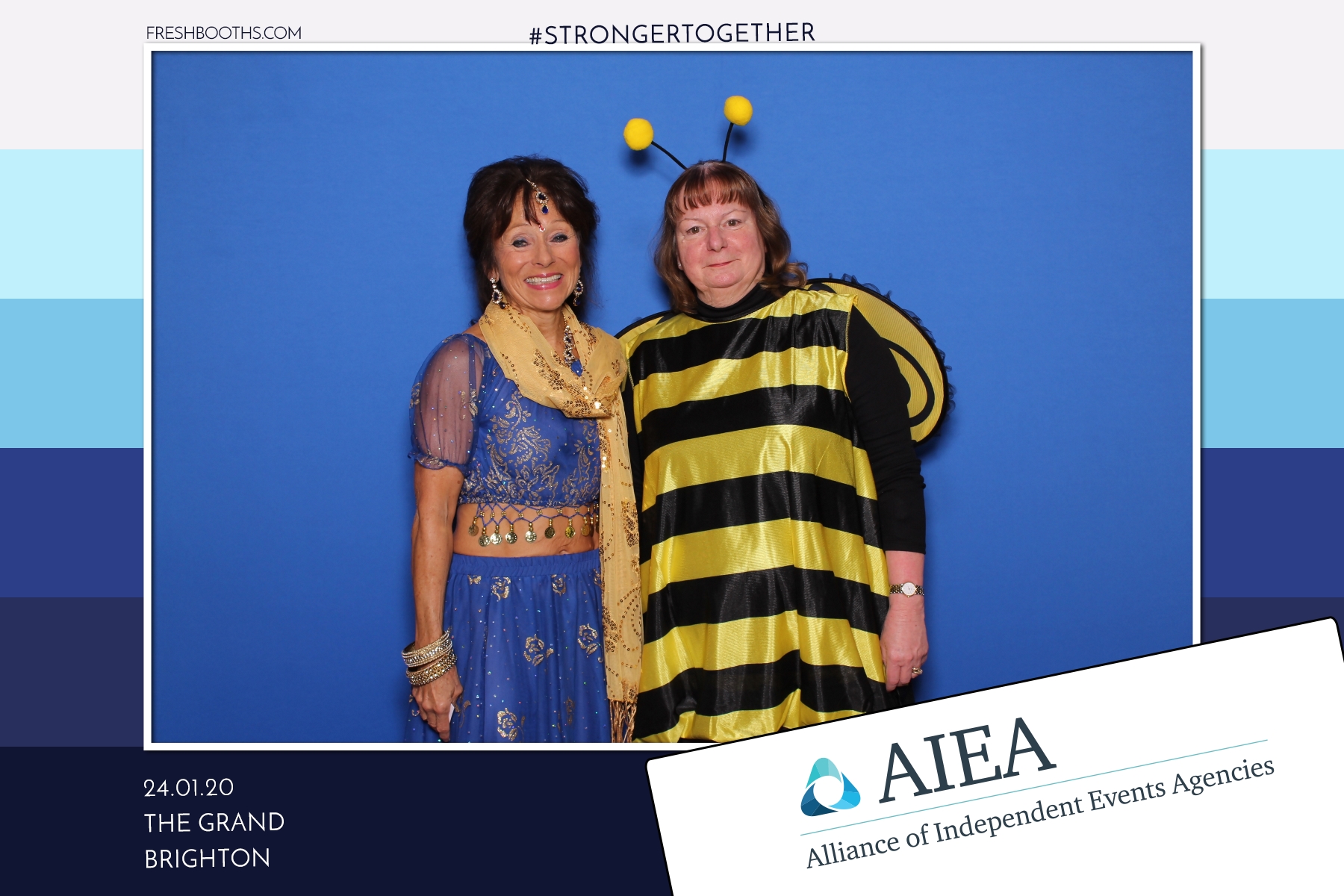 AIEA Annual Awards 2020 - Classic Open Booth | View more photos from the event at gallery.freshbooths.com/u/FreshBooths/AIEA-Annual-Awards-2020-Classic-Open-Booth
