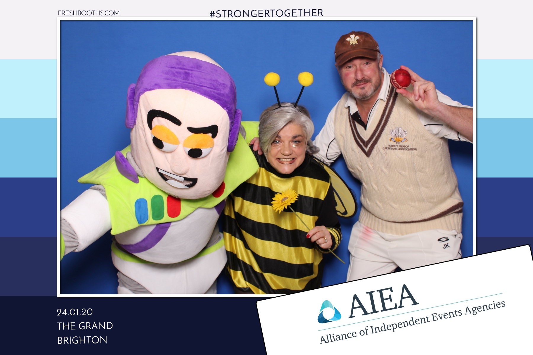 AIEA Annual Awards 2020 - Classic Open Booth | View more photos from the event at gallery.freshbooths.com/u/FreshBooths/AIEA-Annual-Awards-2020-Classic-Open-Booth