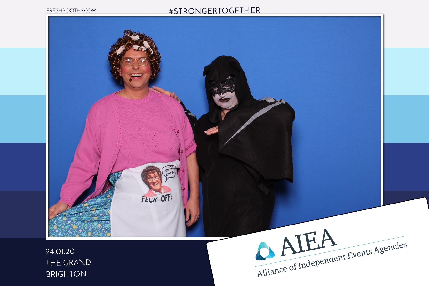 AIEA Annual Awards 2020 - Classic Open Booth | View more photos from the event at gallery.freshbooths.com/u/FreshBooths/AIEA-Annual-Awards-2020-Classic-Open-Booth