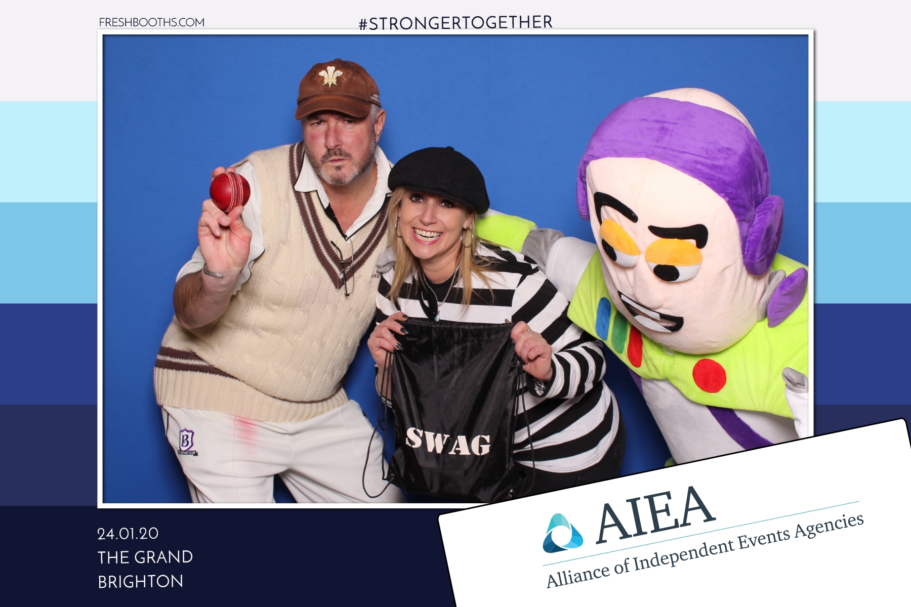 AIEA Annual Awards 2020 - Classic Open Booth | View more photos from the event at gallery.freshbooths.com/u/FreshBooths/AIEA-Annual-Awards-2020-Classic-Open-Booth