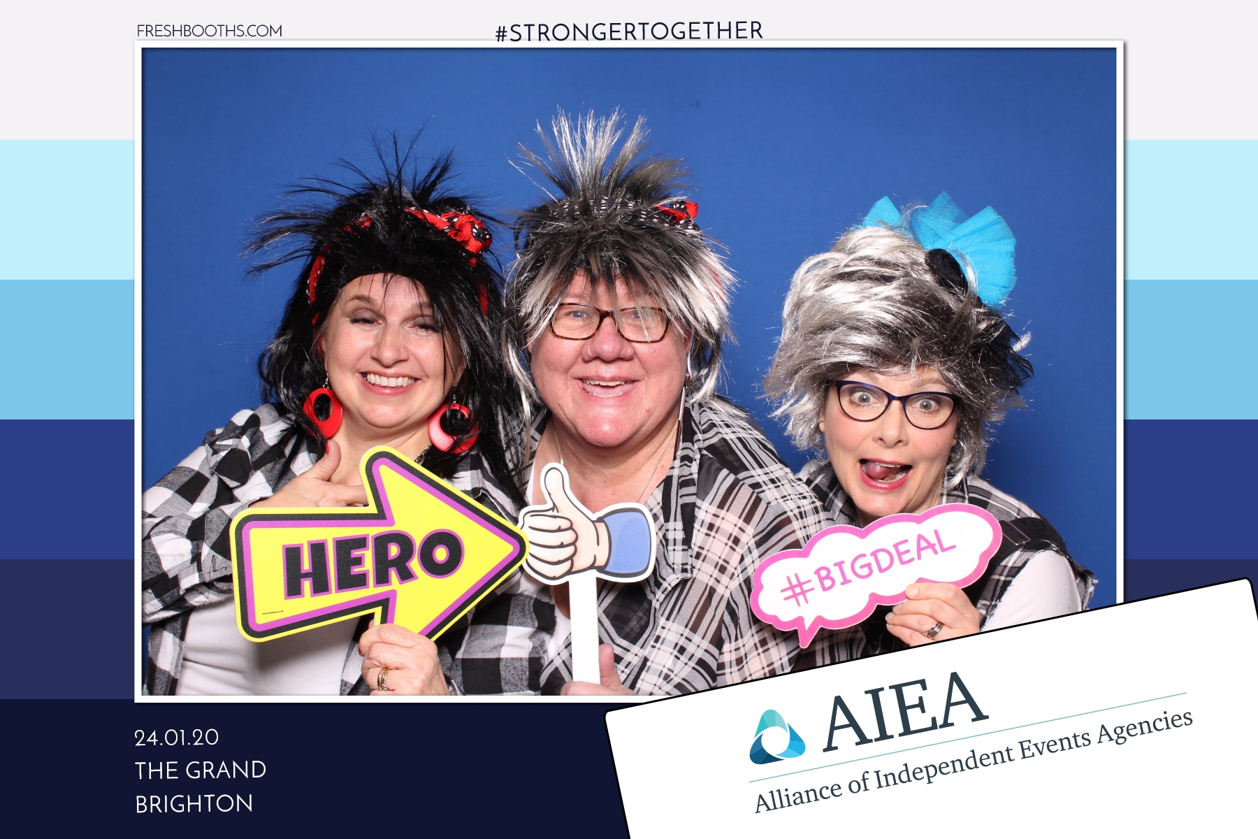 AIEA Annual Awards 2020 - Classic Open Booth | View more photos from the event at gallery.freshbooths.com/u/FreshBooths/AIEA-Annual-Awards-2020-Classic-Open-Booth