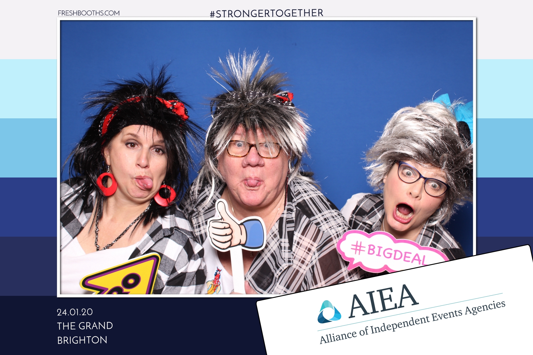AIEA Annual Awards 2020 - Classic Open Booth | View more photos from the event at gallery.freshbooths.com/u/FreshBooths/AIEA-Annual-Awards-2020-Classic-Open-Booth