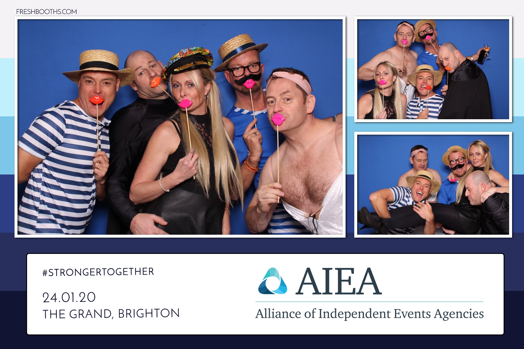 AIEA Annual Awards 2020 - Classic Open Booth | View more photos from the event at gallery.freshbooths.com/u/FreshBooths/AIEA-Annual-Awards-2020-Classic-Open-Booth