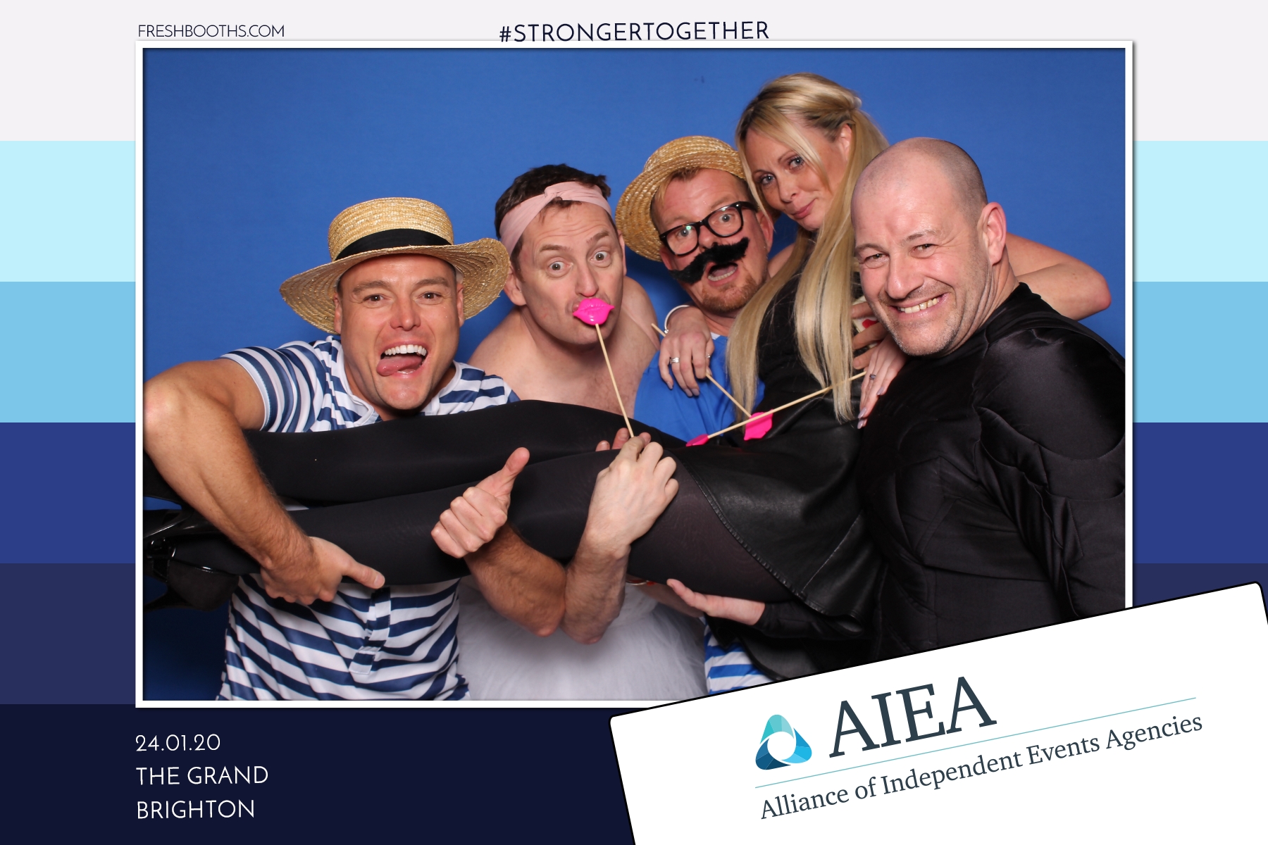 AIEA Annual Awards 2020 - Classic Open Booth | View more photos from the event at gallery.freshbooths.com/u/FreshBooths/AIEA-Annual-Awards-2020-Classic-Open-Booth