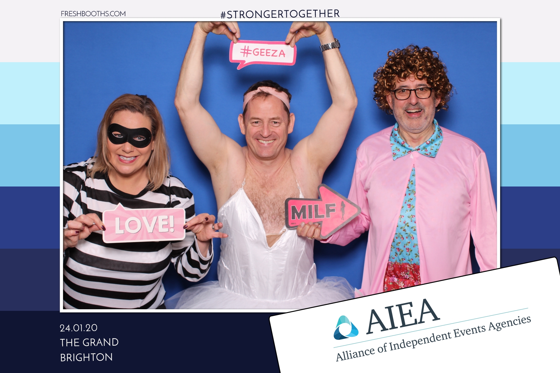 AIEA Annual Awards 2020 - Classic Open Booth | View more photos from the event at gallery.freshbooths.com/u/FreshBooths/AIEA-Annual-Awards-2020-Classic-Open-Booth