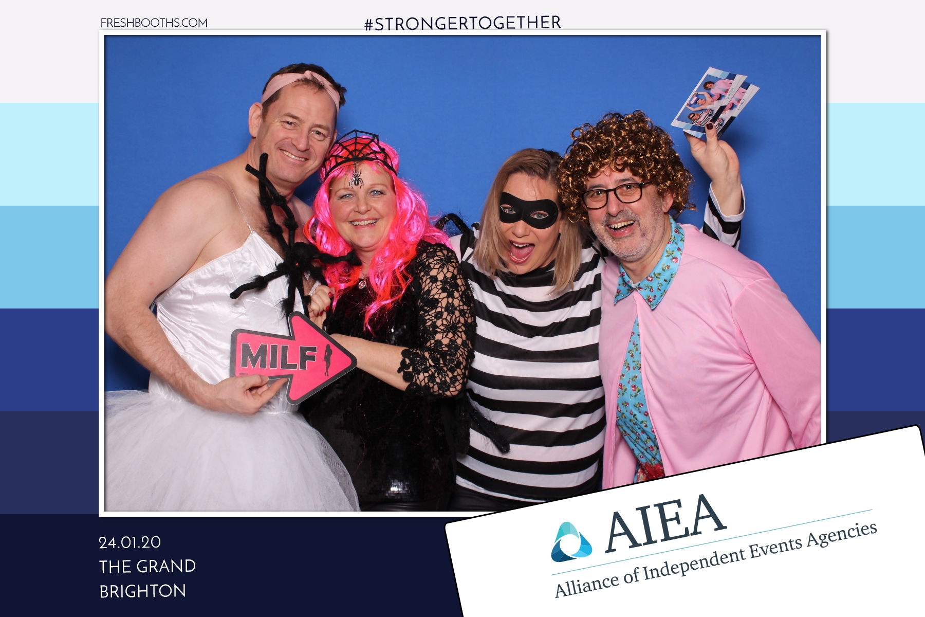 AIEA Annual Awards 2020 - Classic Open Booth | View more photos from the event at gallery.freshbooths.com/u/FreshBooths/AIEA-Annual-Awards-2020-Classic-Open-Booth