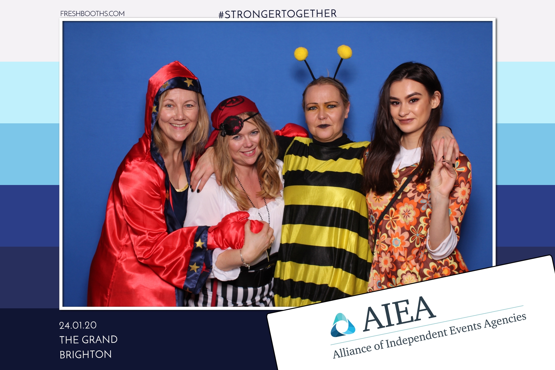 AIEA Annual Awards 2020 - Classic Open Booth | View more photos from the event at gallery.freshbooths.com/u/FreshBooths/AIEA-Annual-Awards-2020-Classic-Open-Booth