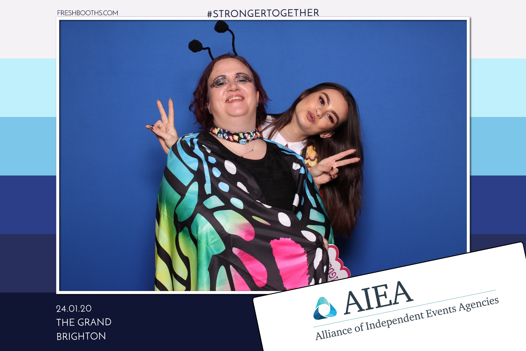 AIEA Annual Awards 2020 - Classic Open Booth | View more photos from the event at gallery.freshbooths.com/u/FreshBooths/AIEA-Annual-Awards-2020-Classic-Open-Booth
