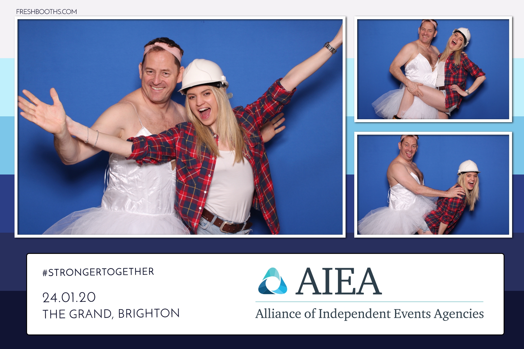 AIEA Annual Awards 2020 - Classic Open Booth | View more photos from the event at gallery.freshbooths.com/u/FreshBooths/AIEA-Annual-Awards-2020-Classic-Open-Booth