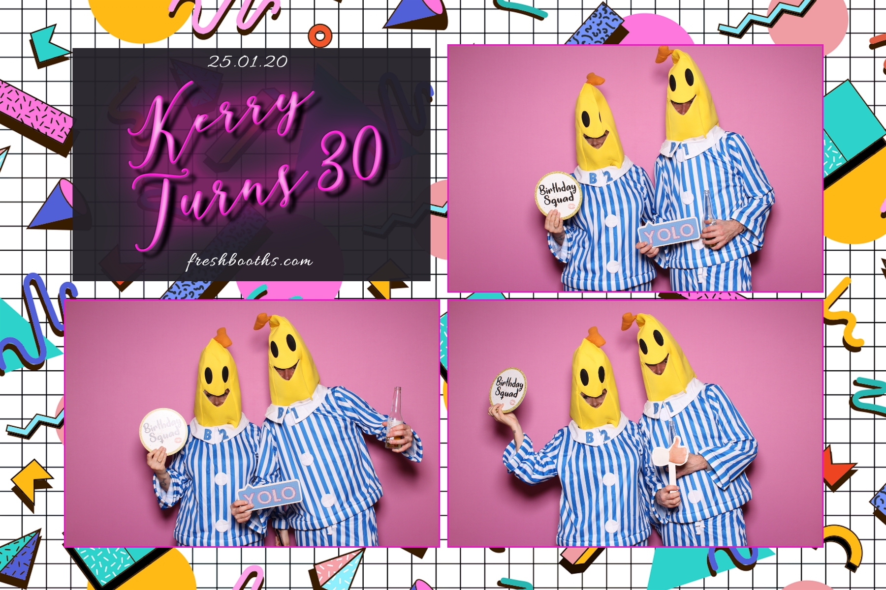 Kerrys 30th  - Classic Open Booth | View more photos from the event at gallery.freshbooths.com/u/FreshBooths/Kerrys-30th-Classic-Open-Booth