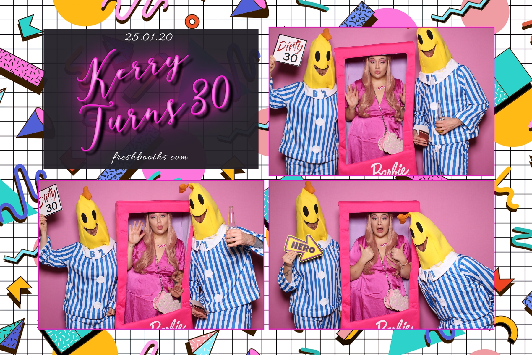 Kerrys 30th  - Classic Open Booth | View more photos from the event at gallery.freshbooths.com/u/FreshBooths/Kerrys-30th-Classic-Open-Booth