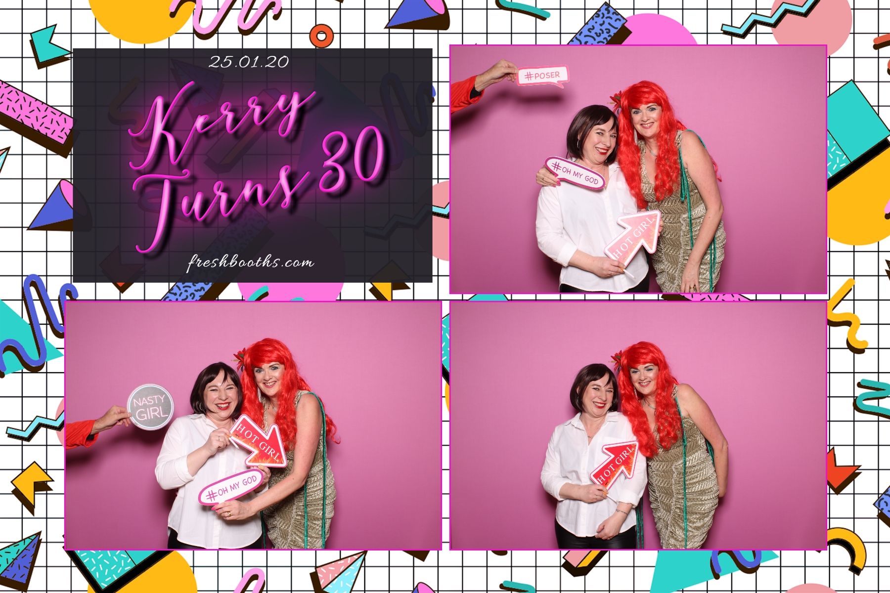 Kerrys 30th  - Classic Open Booth | View more photos from the event at gallery.freshbooths.com/u/FreshBooths/Kerrys-30th-Classic-Open-Booth