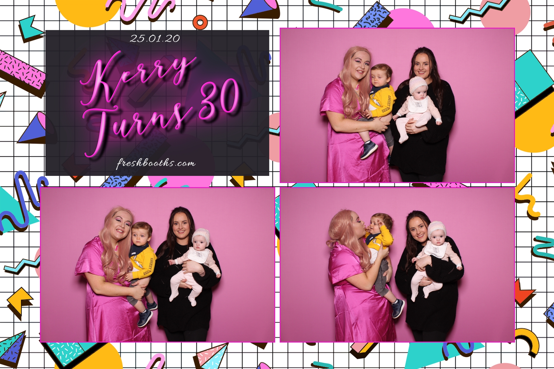 Kerrys 30th  - Classic Open Booth | View more photos from the event at gallery.freshbooths.com/u/FreshBooths/Kerrys-30th-Classic-Open-Booth
