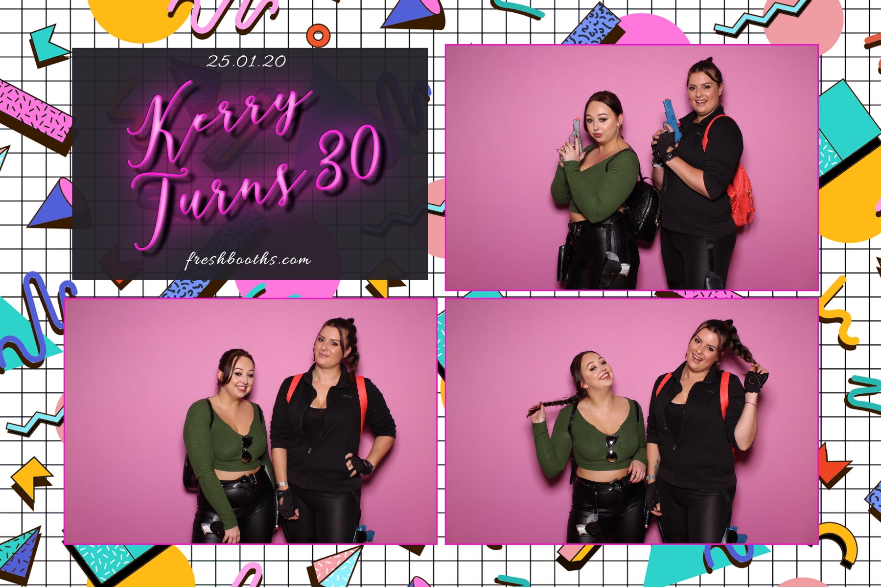 Kerrys 30th  - Classic Open Booth | View more photos from the event at gallery.freshbooths.com/u/FreshBooths/Kerrys-30th-Classic-Open-Booth