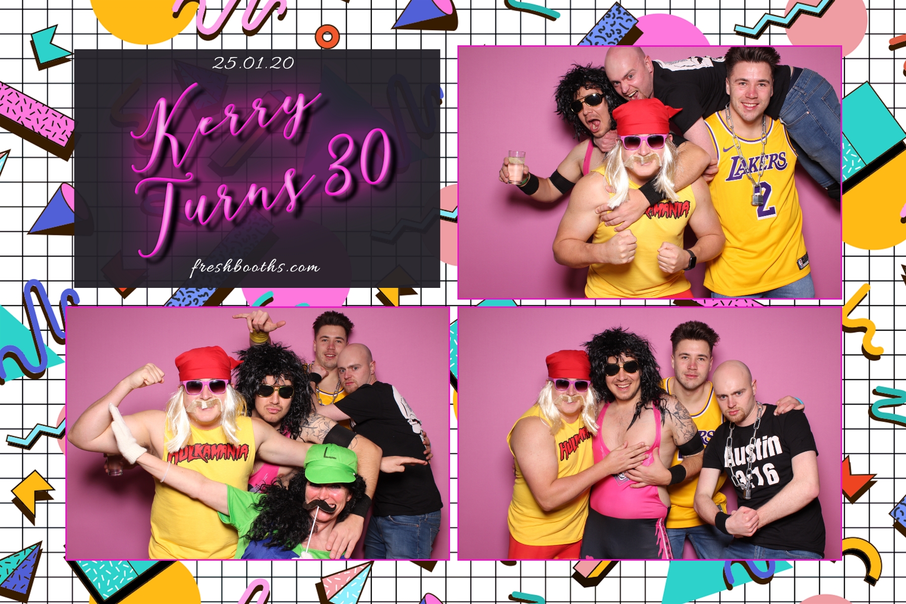 Kerrys 30th  - Classic Open Booth | View more photos from the event at gallery.freshbooths.com/u/FreshBooths/Kerrys-30th-Classic-Open-Booth