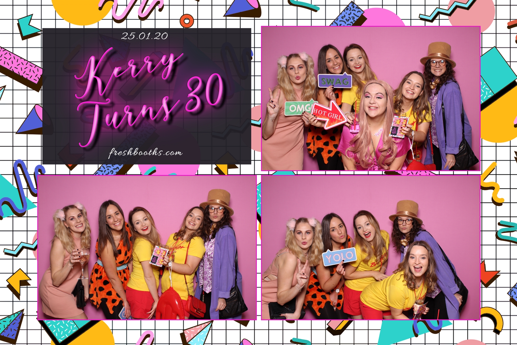 Kerrys 30th  - Classic Open Booth | View more photos from the event at gallery.freshbooths.com/u/FreshBooths/Kerrys-30th-Classic-Open-Booth